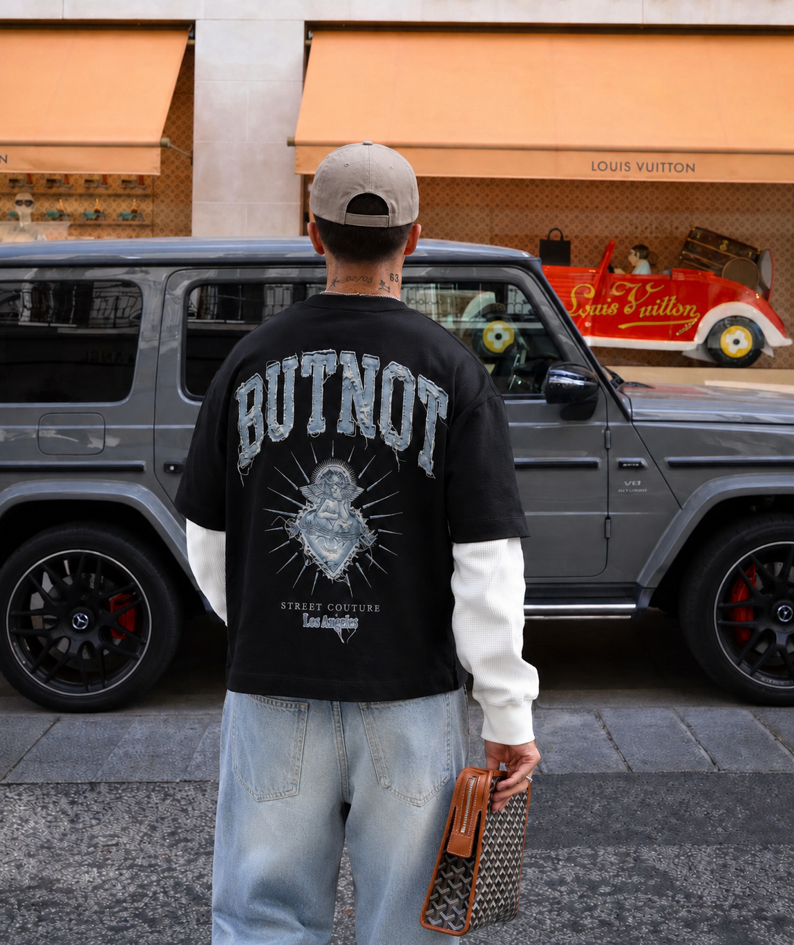 LONGSLEEVE BUTNOT RESISTANCE DENIM