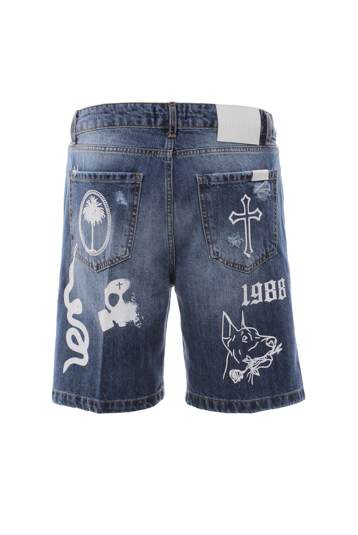 SHORTS JEANS MULTISTAMPA