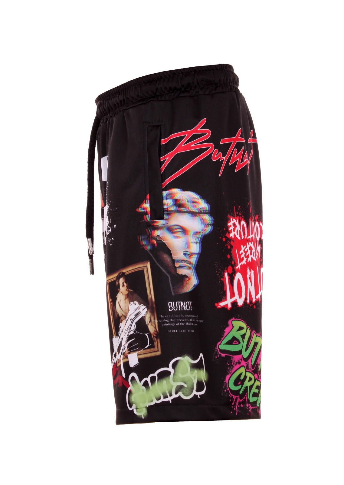 SHORTS STAMPA GRAFFITI