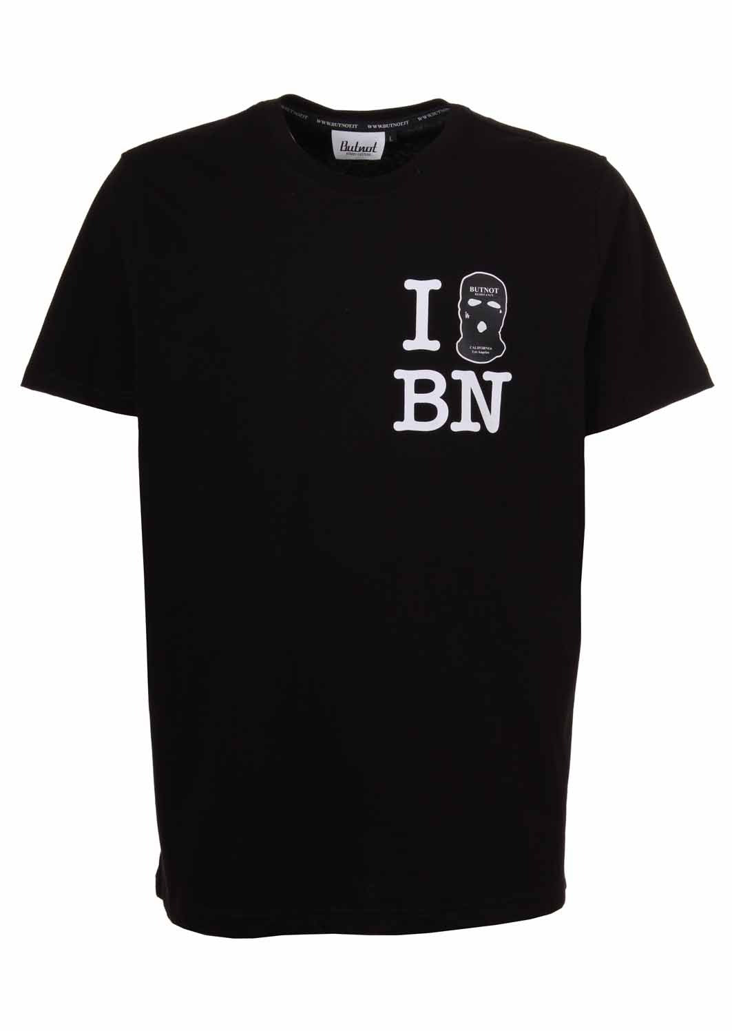 T-SHIRT BUTNOT STAMPA BN