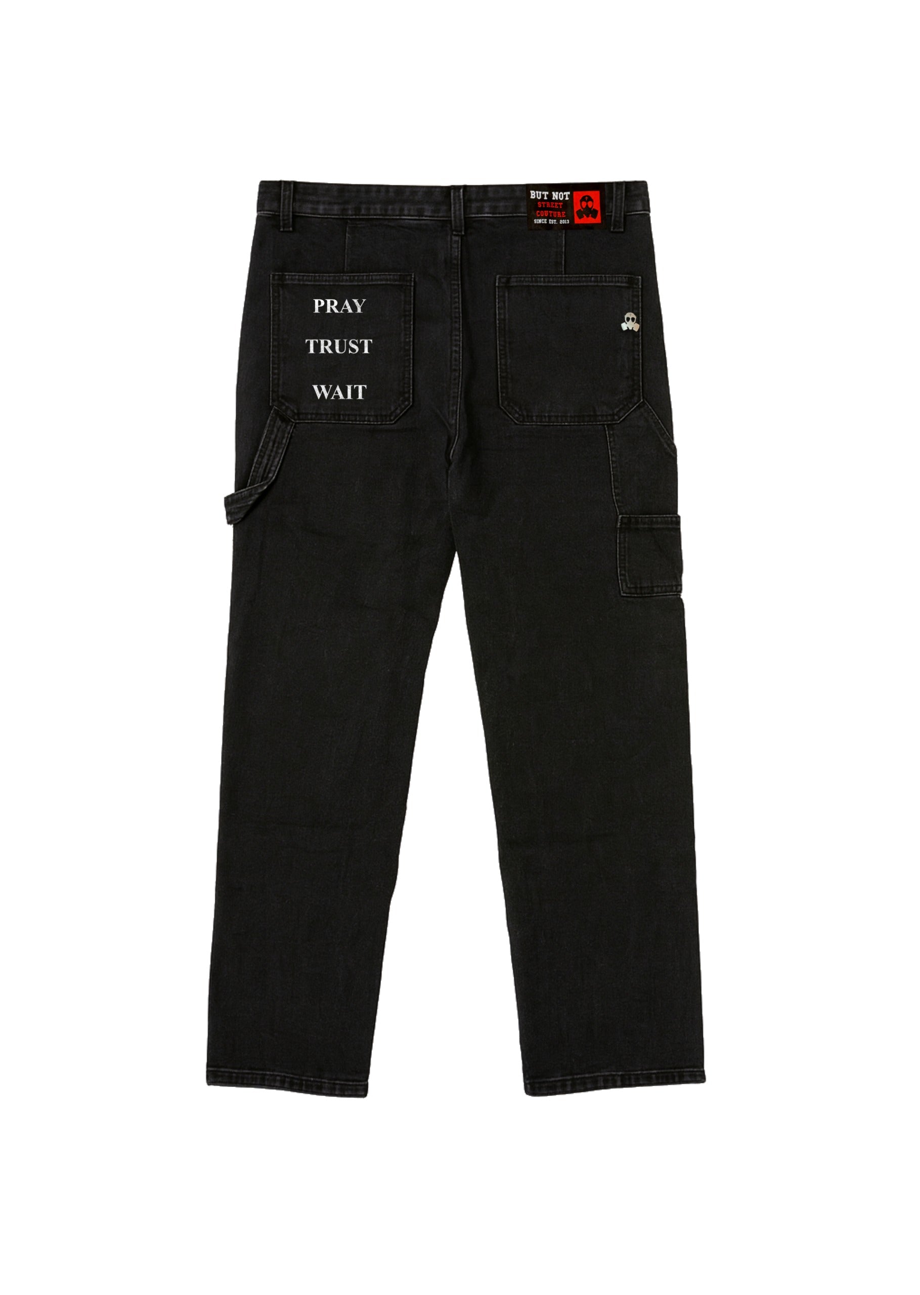 JEANS DENIM PRAY TRUST WAIT