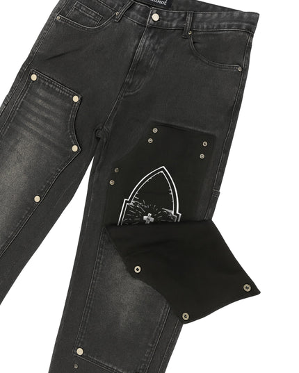 JEANS DENIM PRAY TRUST WAIT