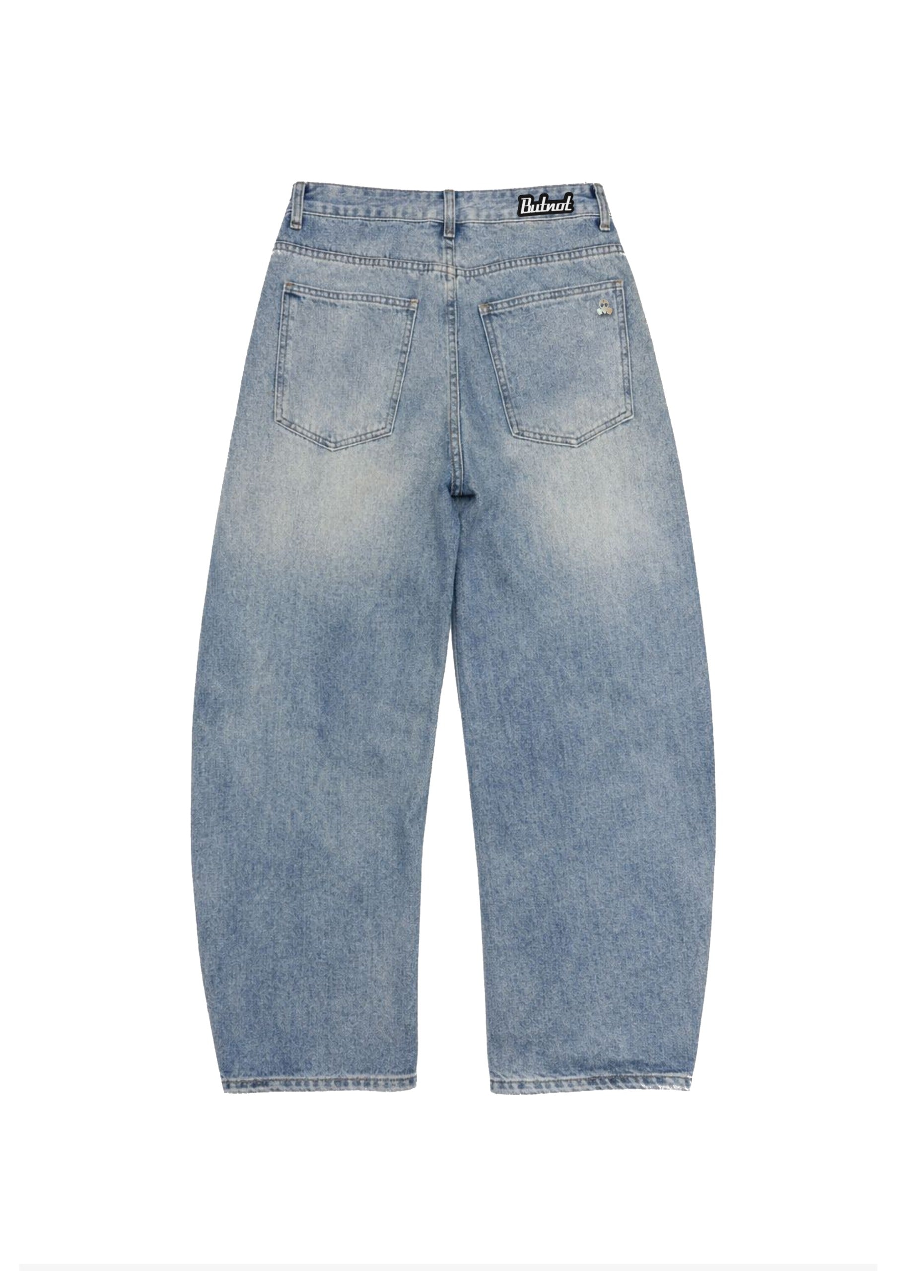 JEANS DENIM BUTNOT BAGGY CLEAR