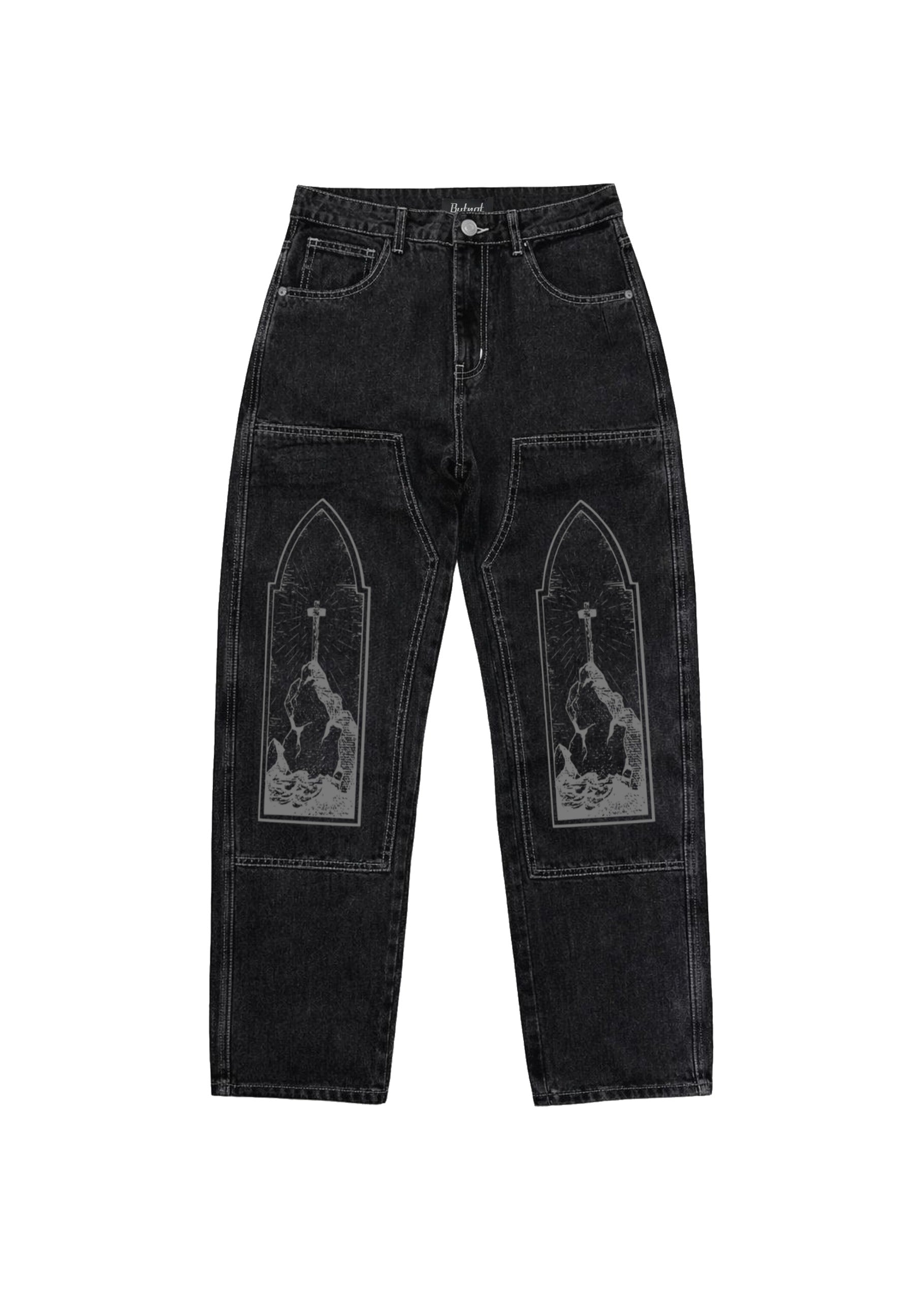 JEANS DENIM BUTNOT COORDINATO PRAY