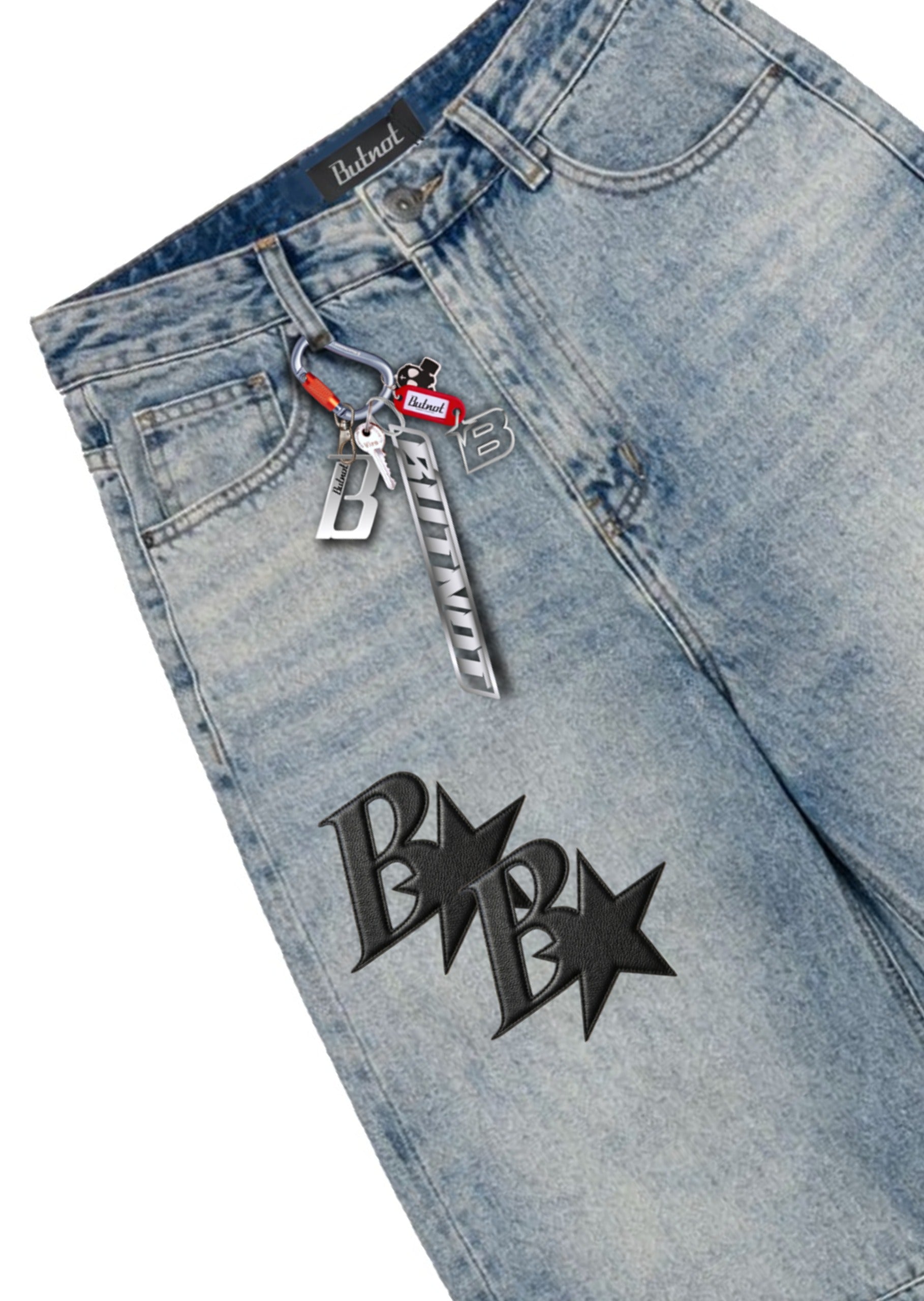 JEANS DENIM BUTNOT BAGGY CLEAR B-STAR