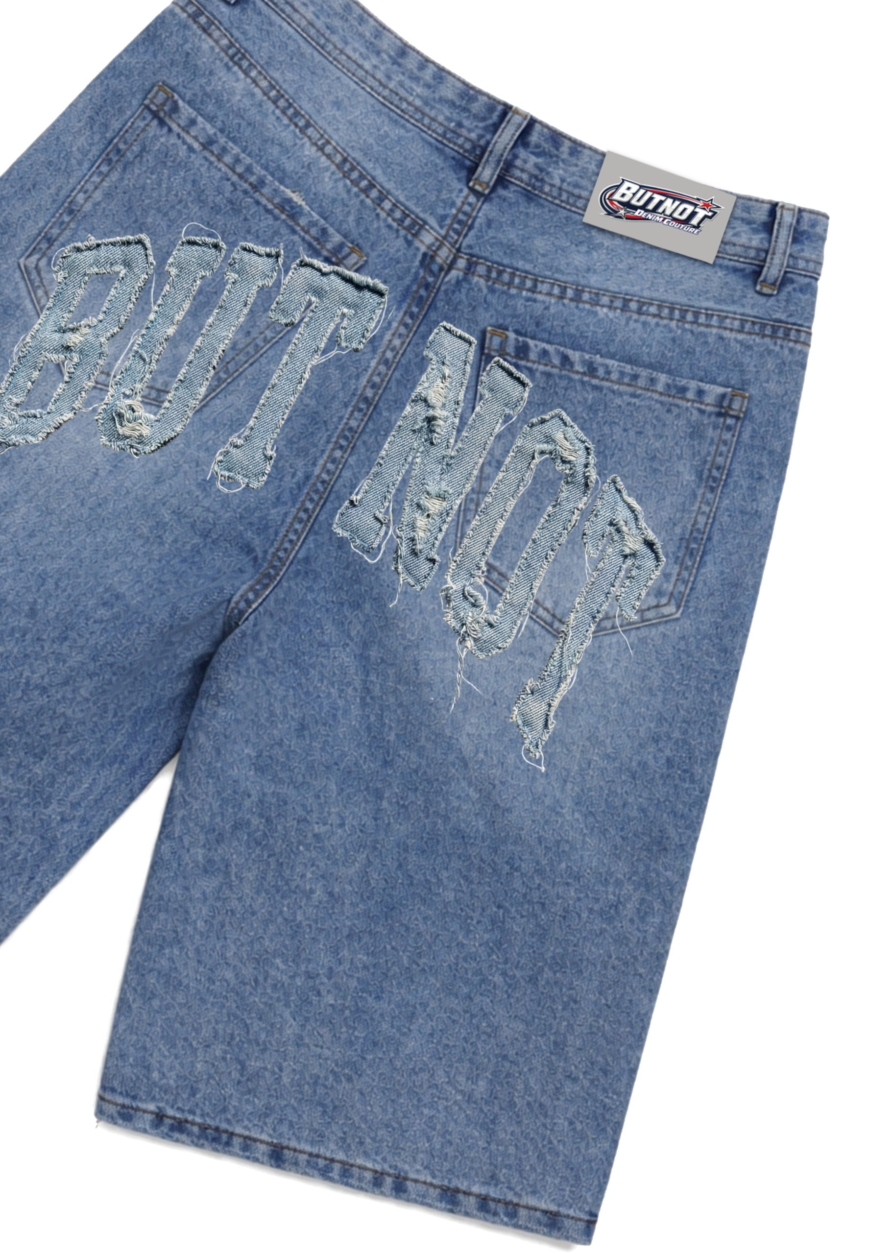 SHORTS BUTNOT RESISTANCE DENIM