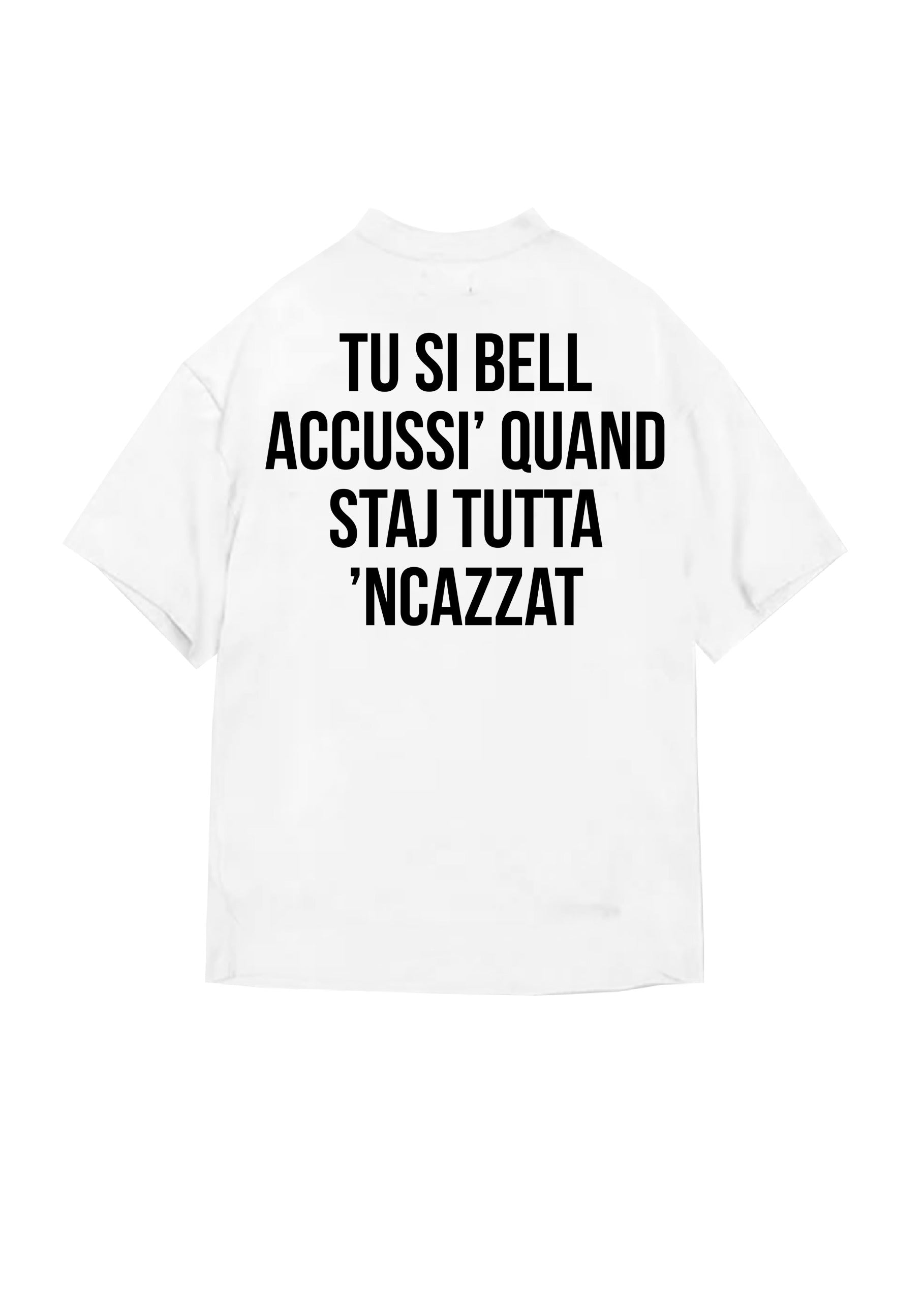 T-SHIRT BUTNOT SI BELL ACCUSSI'