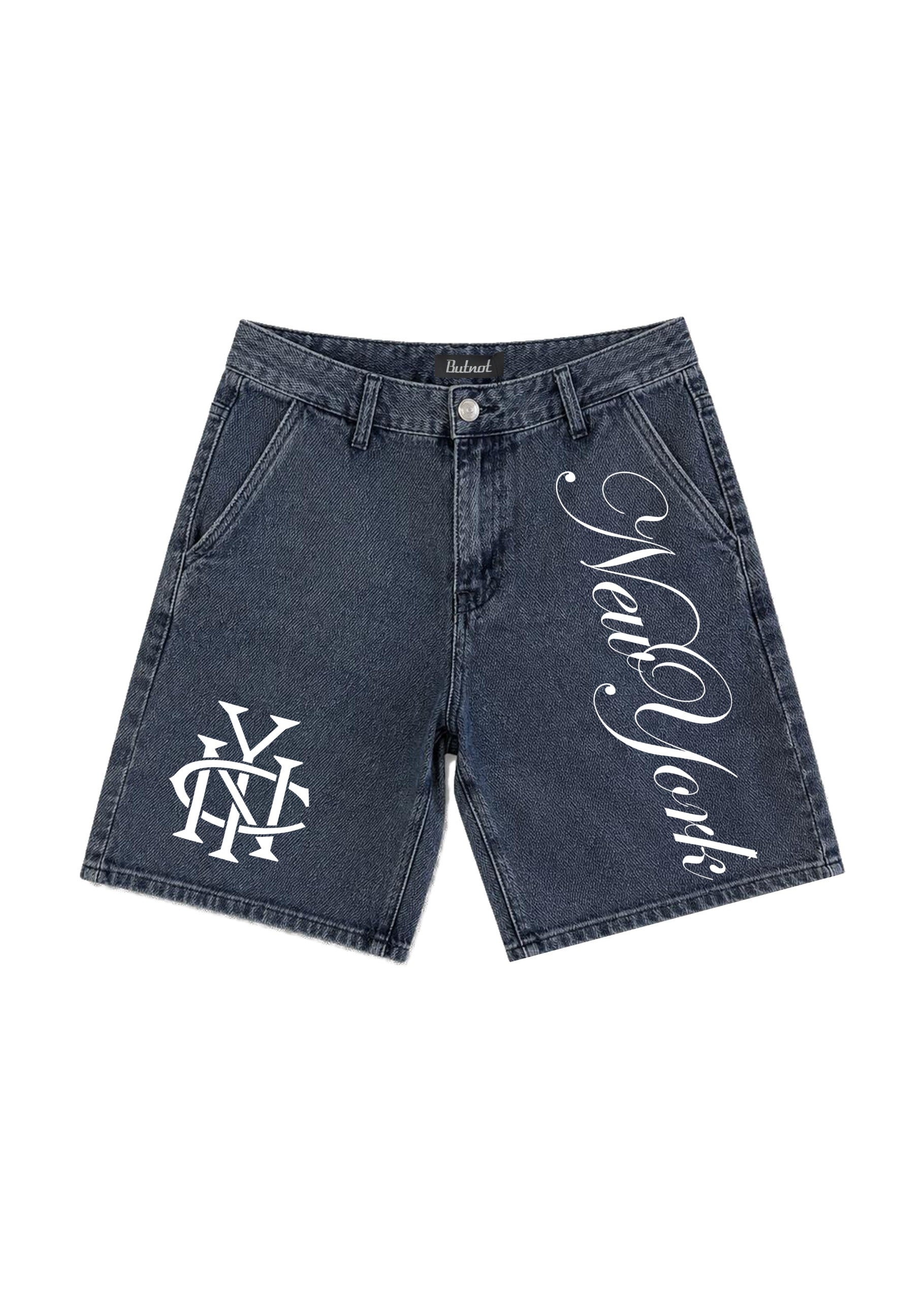 SHORTS DENIM BUTNOT NYC