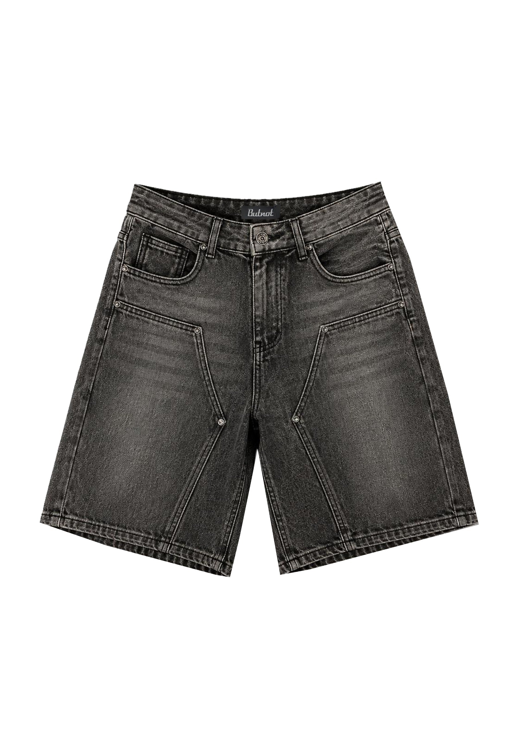 SHORTS DENIM BUTNOT RUST