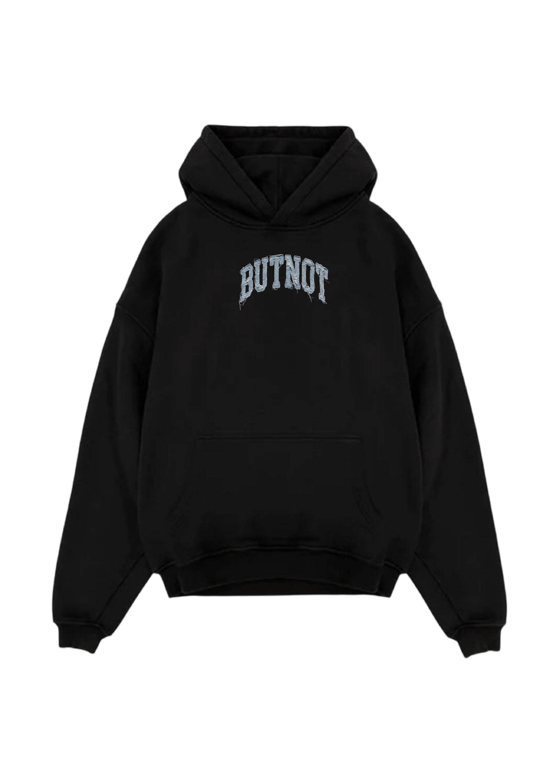HOODIE BUTNOT RESISTANCE DENIM