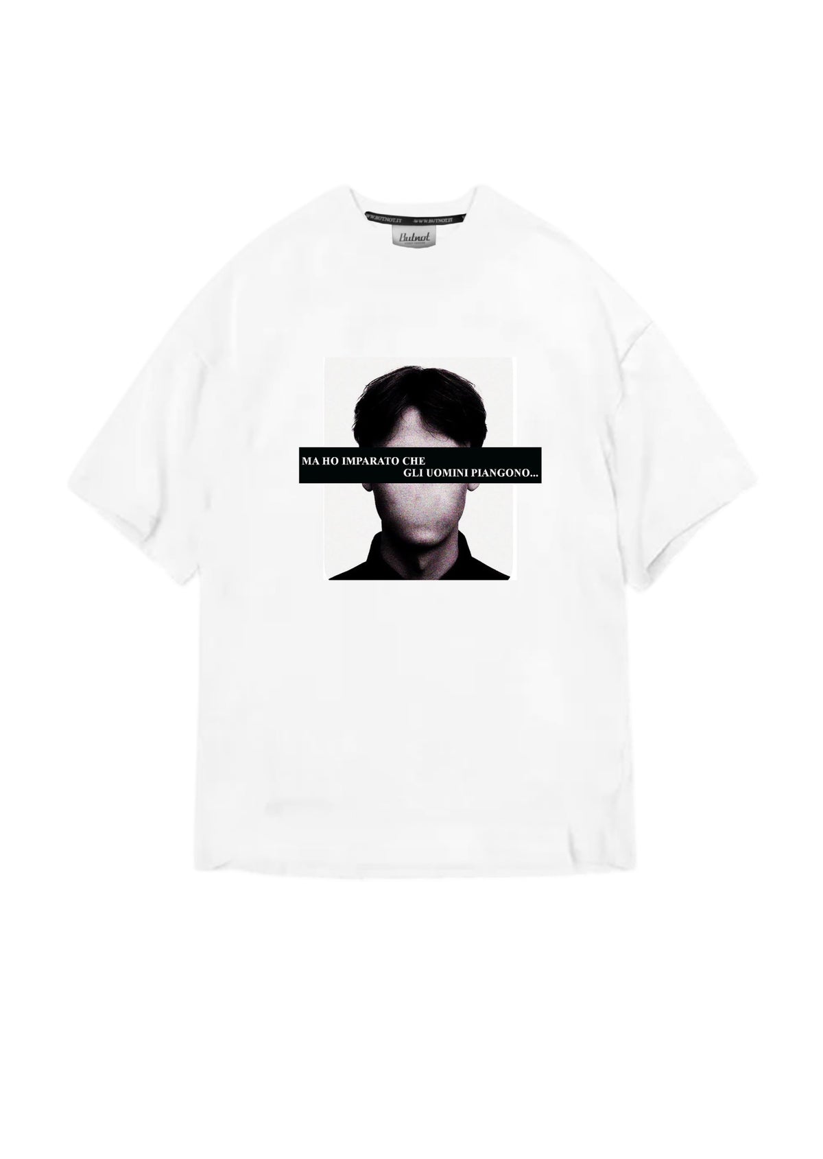 T-SHIRT BUTNOT MAN CRYING