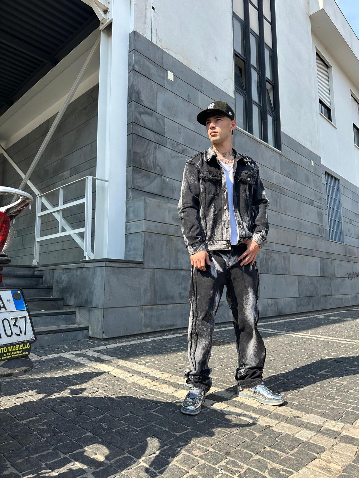 GIACCA DENIM COORDINATO SPACE