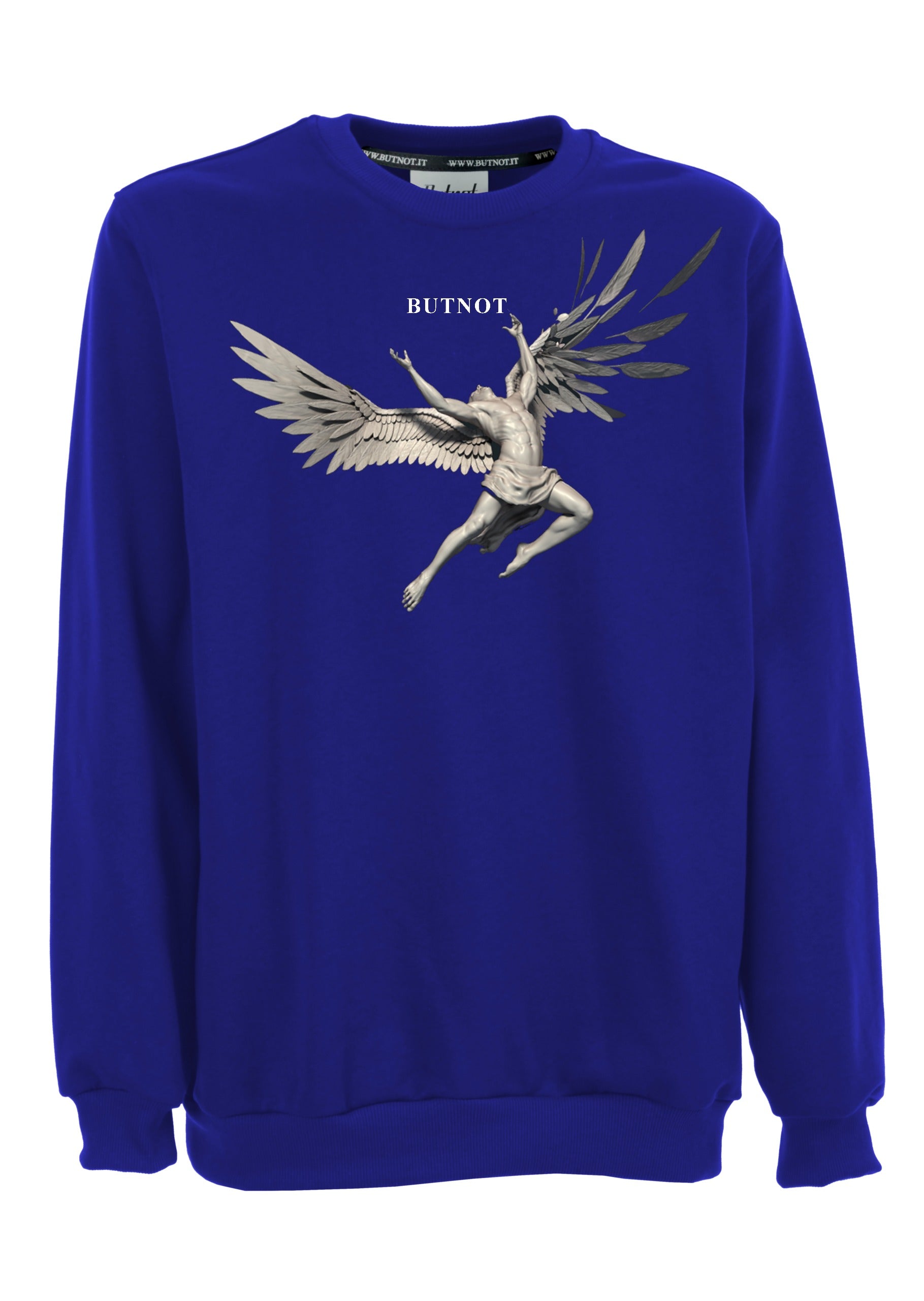 FELPA GIROCOLLO STAMPA ANGELO