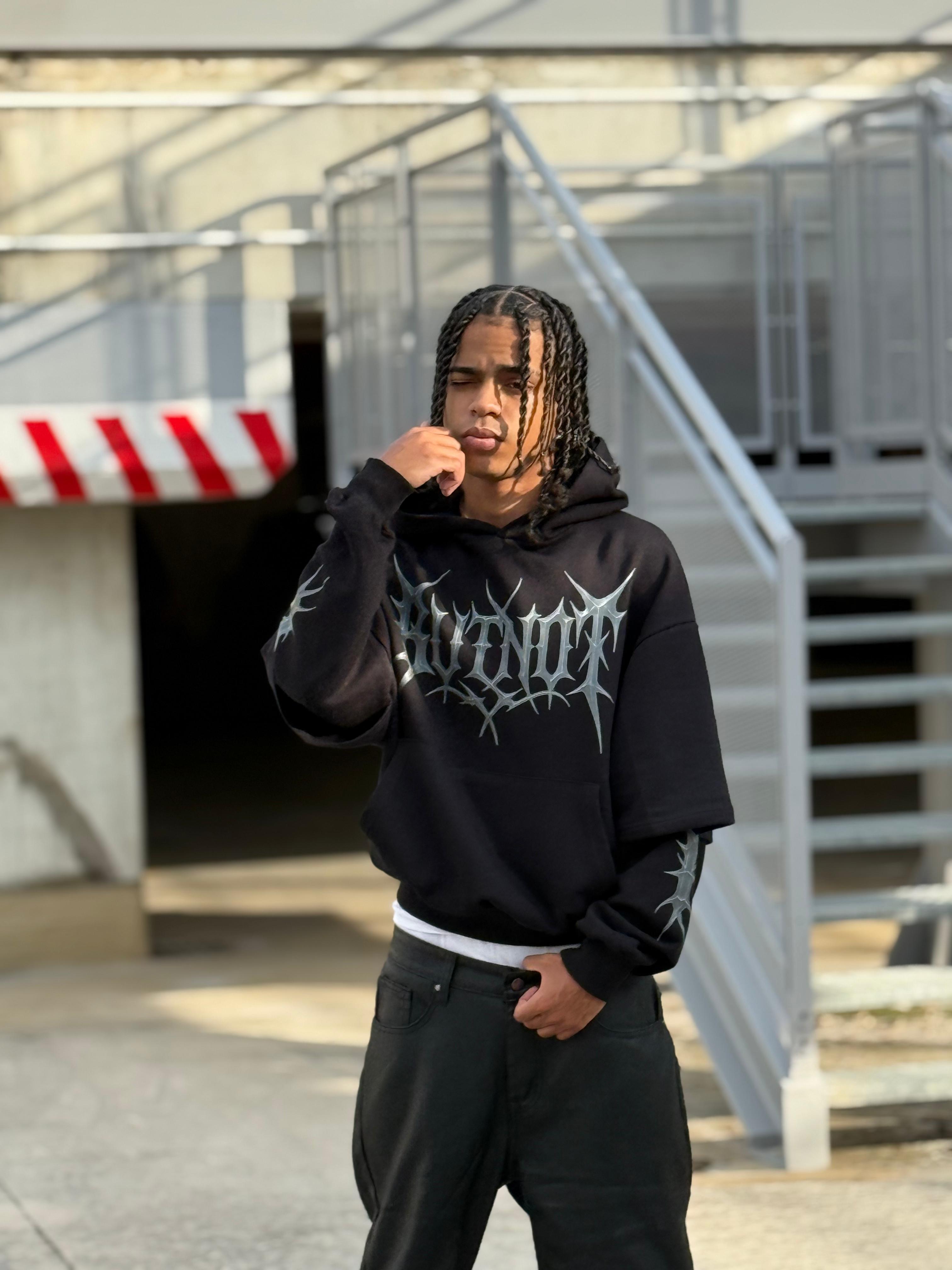 HOODIE BUTNOT CHROME