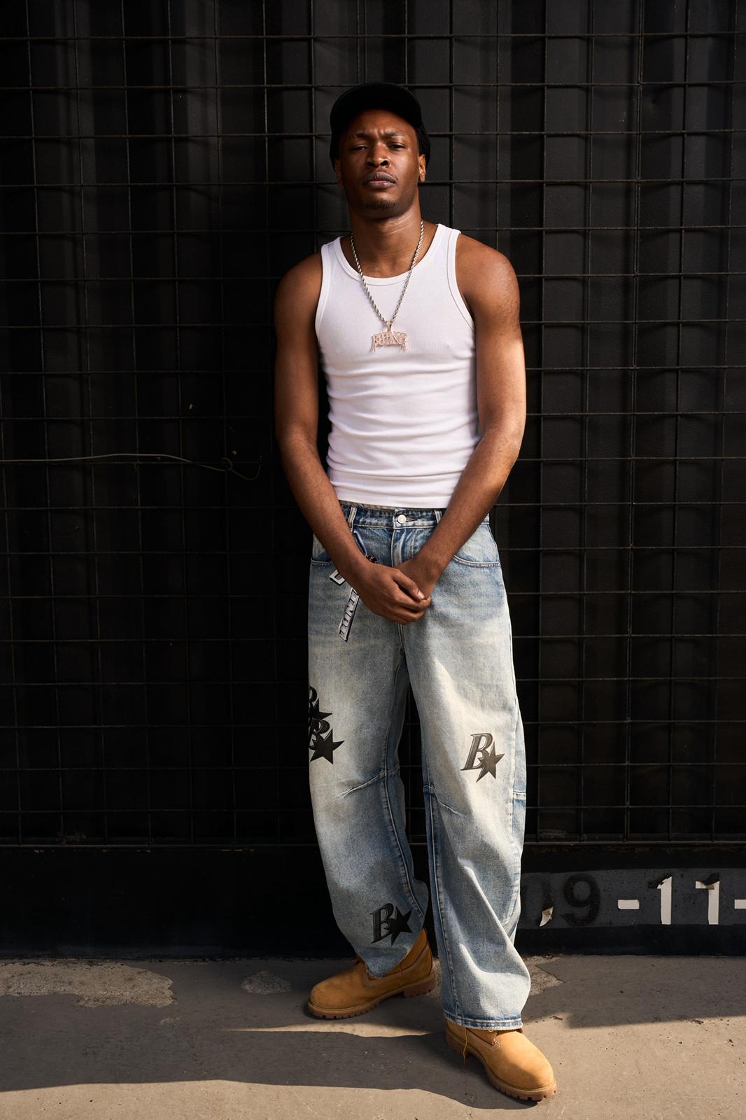 JEANS DENIM BUTNOT BAGGY CLEAR B-STAR