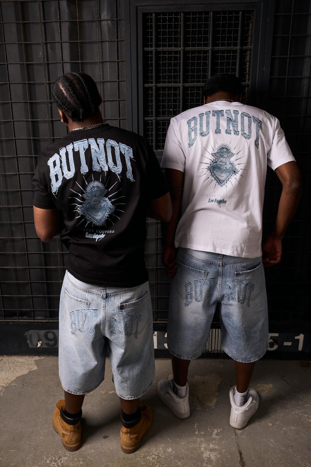 SHORTS BUTNOT RESISTANCE DENIM