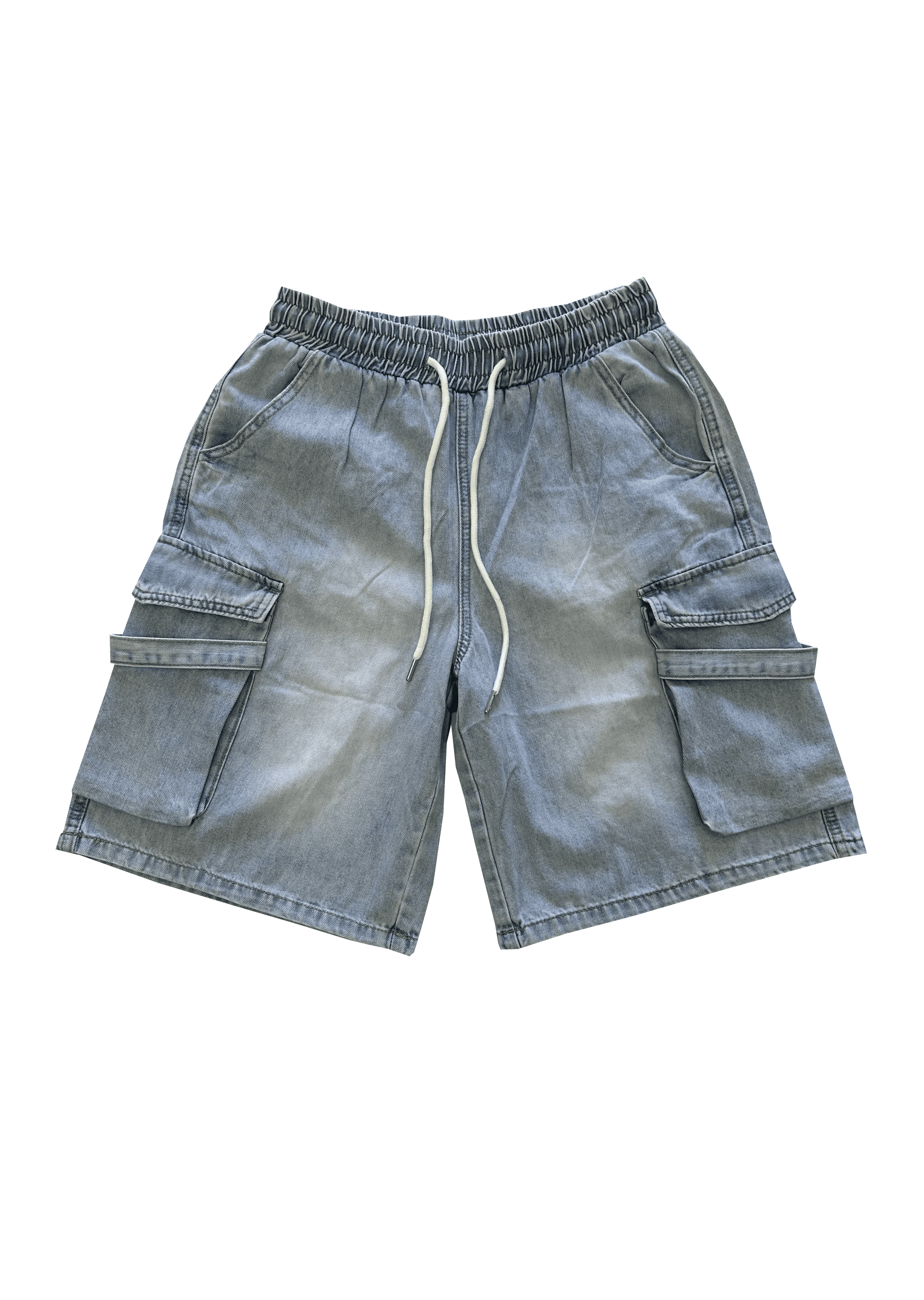 SHORTS JEANS CON TASCONE