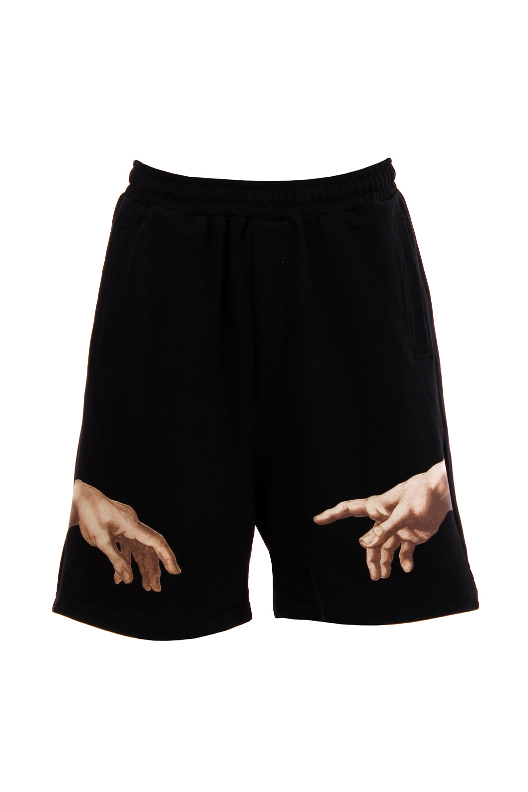 SHORT AVEC IMPRIMÉ MAINS