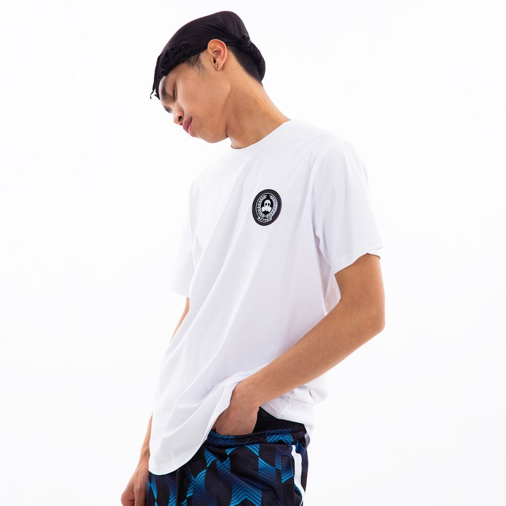T-SHIRT CON PATCH LOGO LATO CUORE