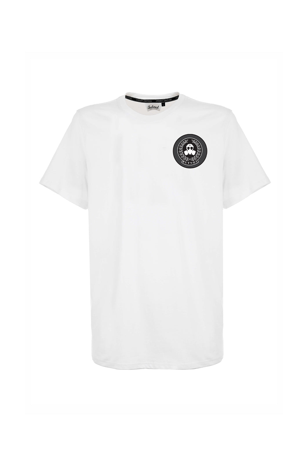 T-SHIRT CON PATCH LOGO LATO CUORE