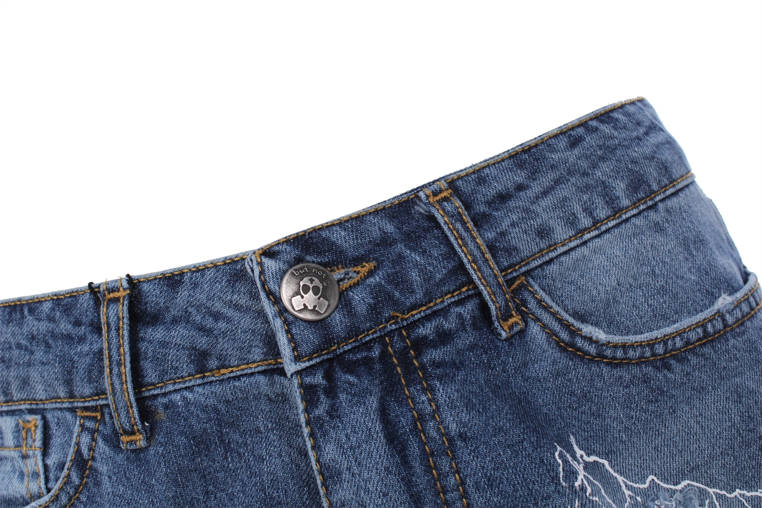 SHORTS JEANS MULTISTAMPA
