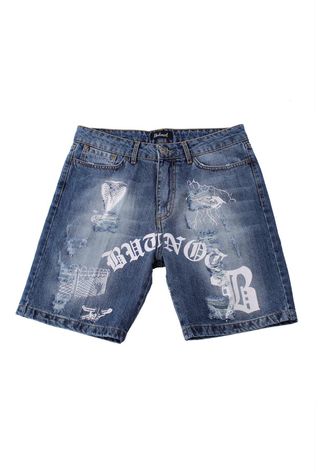 SHORTS JEANS MULTISTAMPA