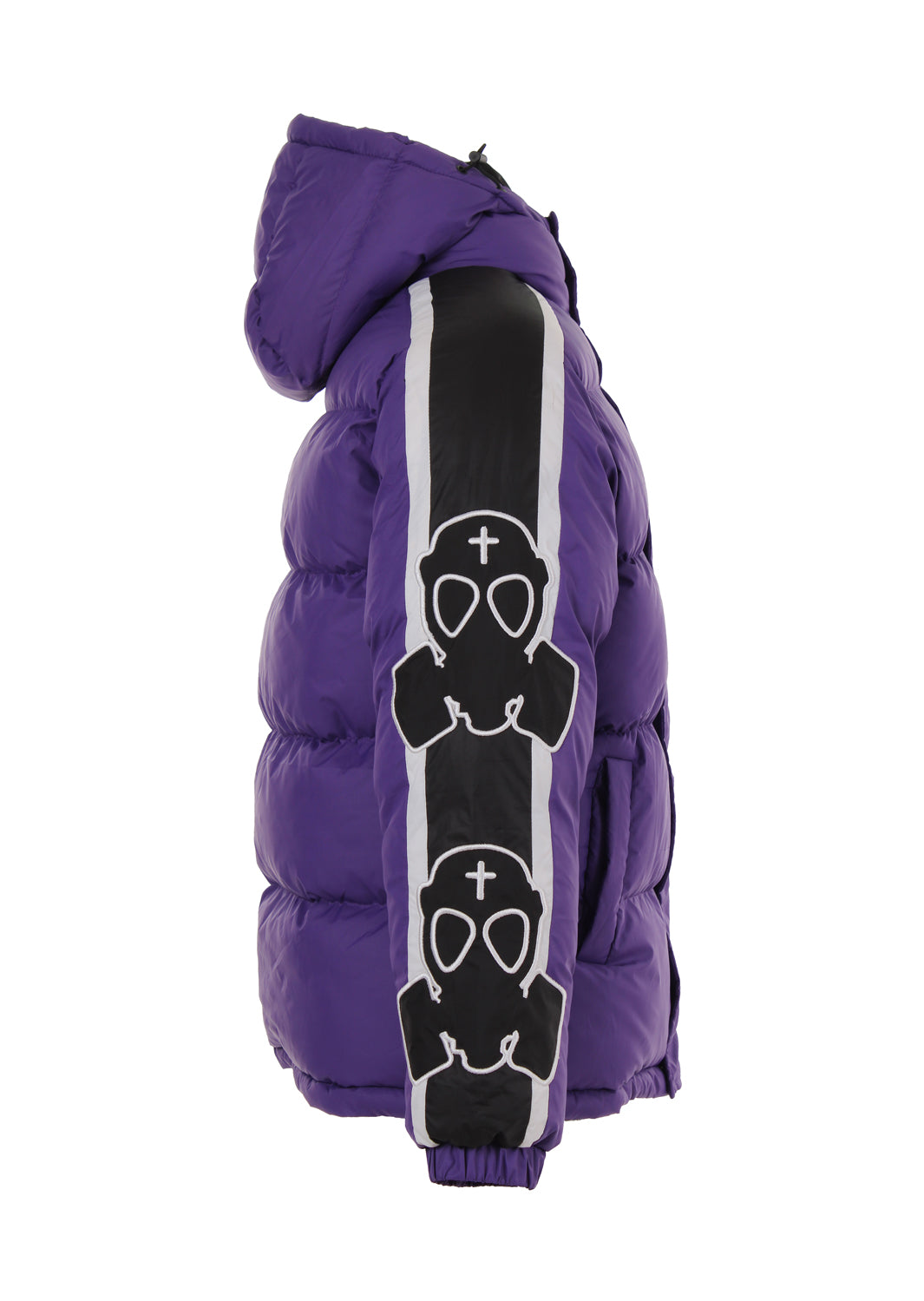 BOMBER RICAMO LOGHI MASK