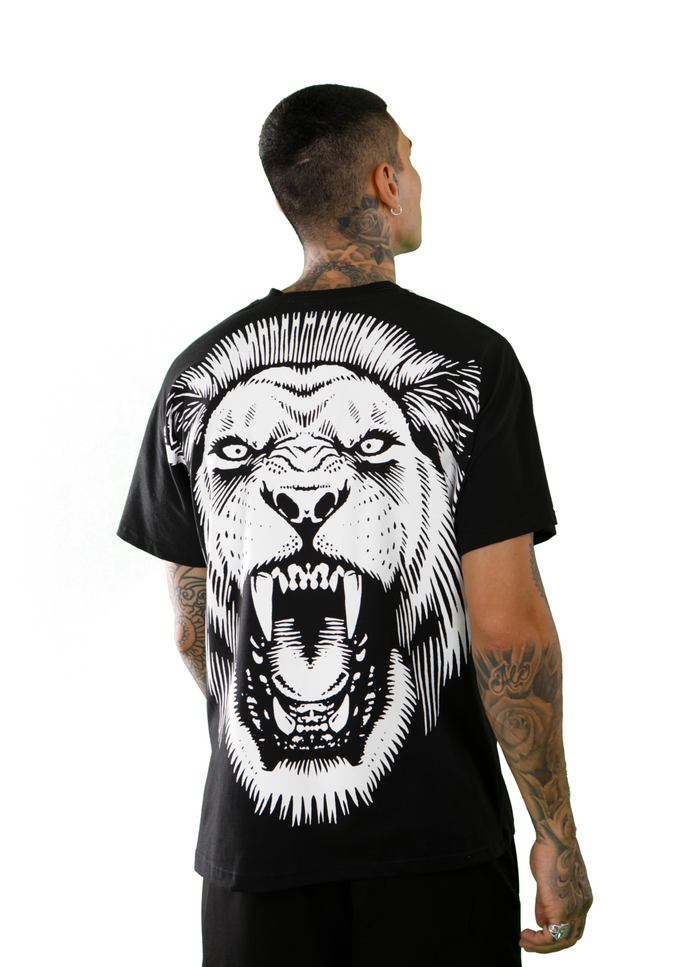 T-SHIRT STAMPA LEONE