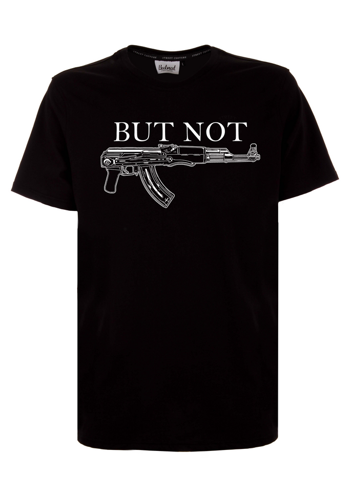 T-SHIRT STAMPA FUCILE