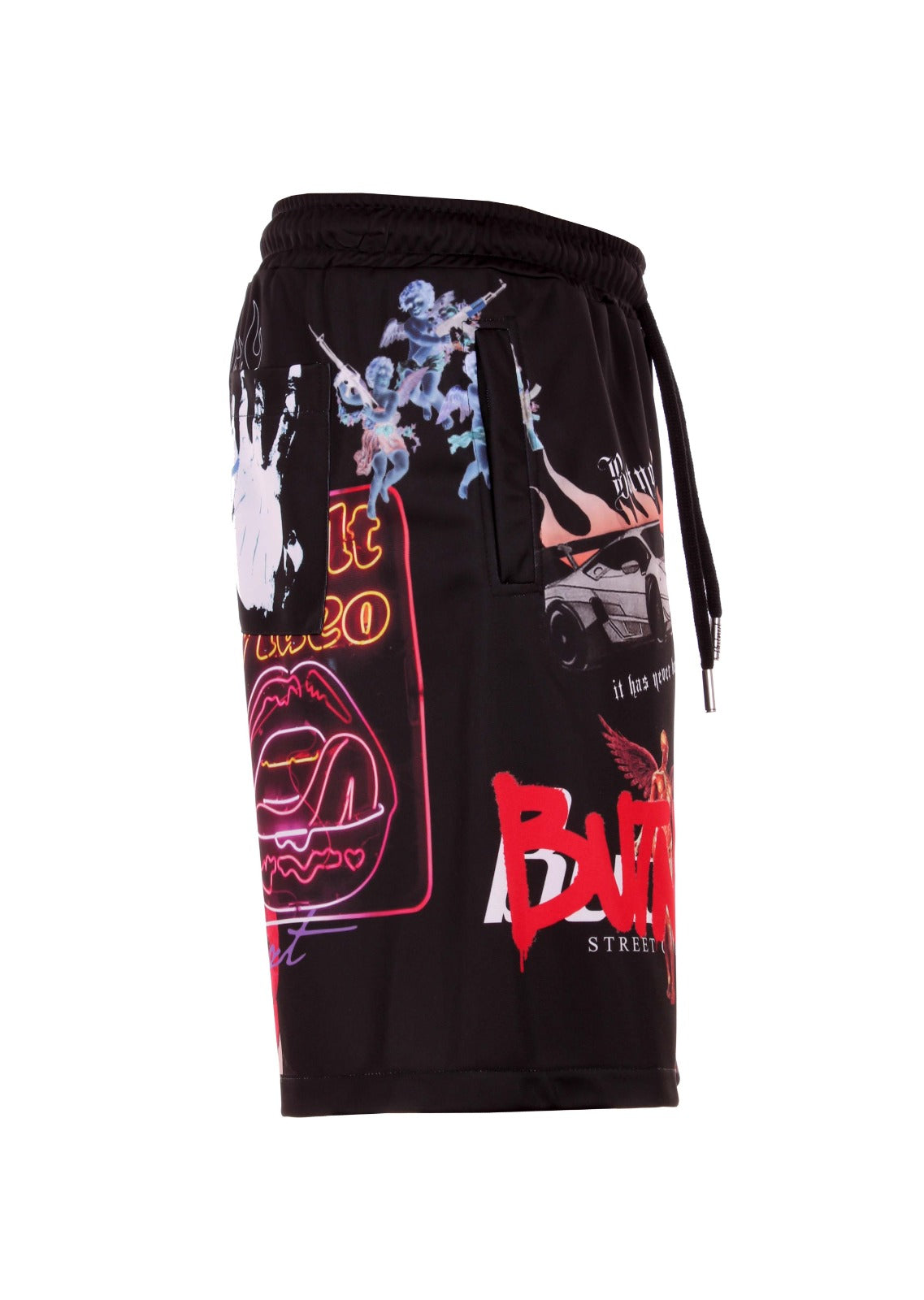 SHORTS STAMPA GRAFFITI