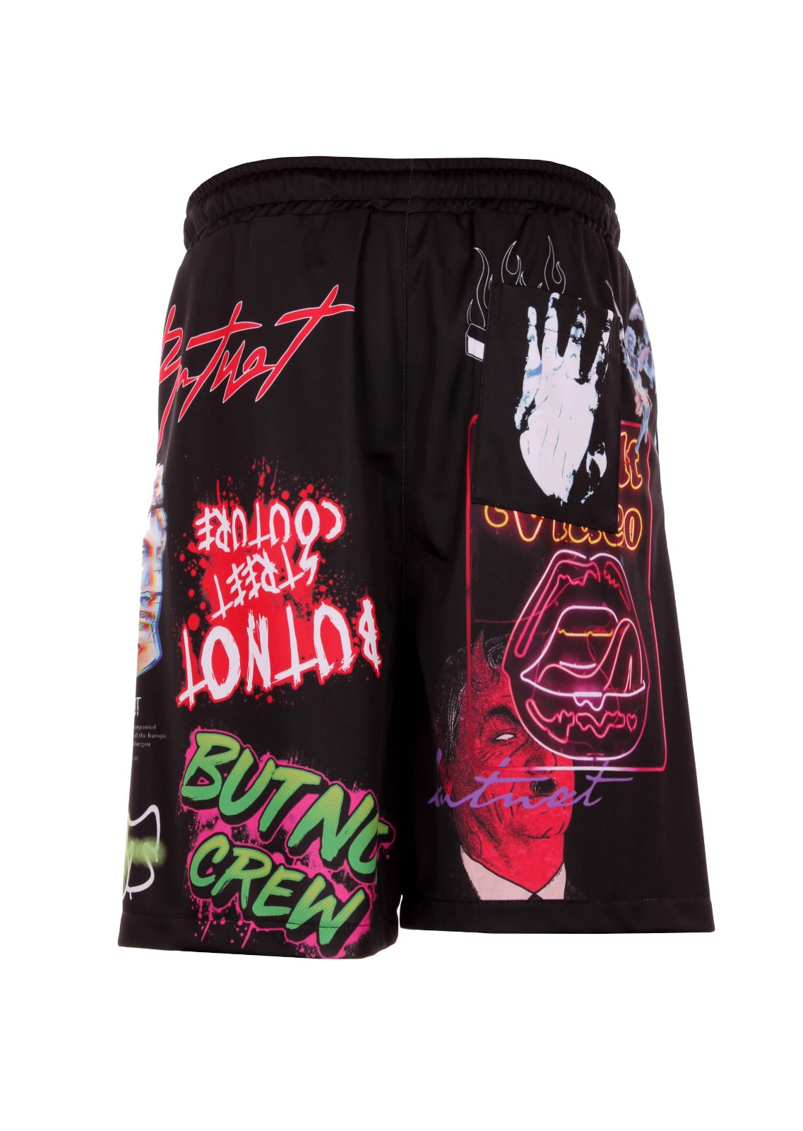 SHORTS STAMPA GRAFFITI