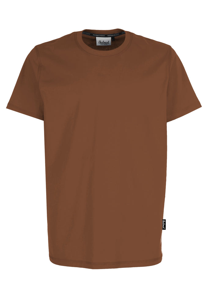 T-SHIRT BASIC MARRONE