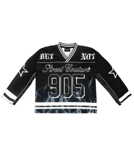 LONGSLEEVE HOCKEY SMOKE REFLECTIVE