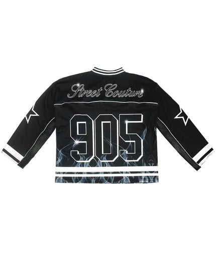 LONGSLEEVE HOCKEY SMOKE REFLECTIVE