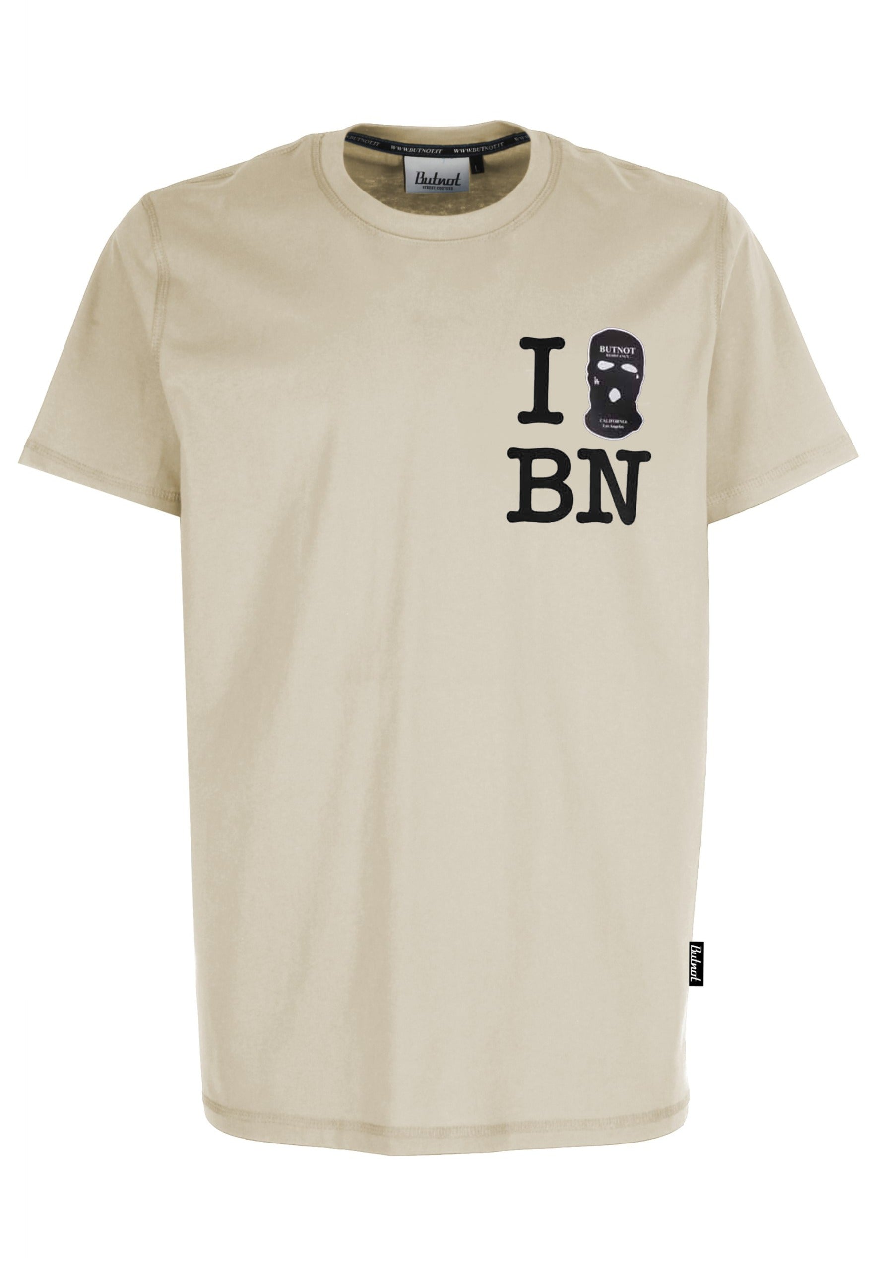T-SHIRT BUTNOT STAMPA BN