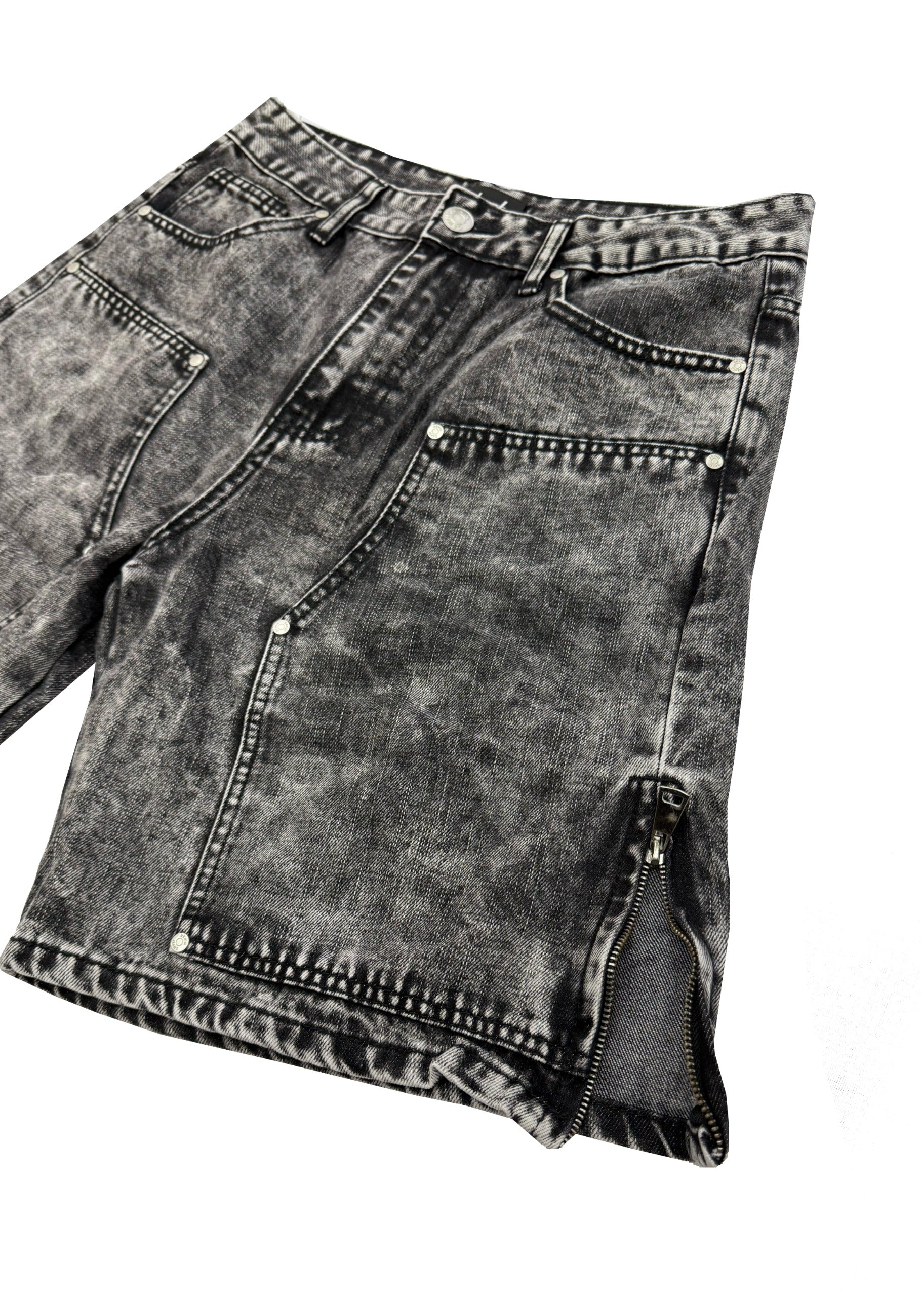 SHORTS DENIM BUTNOT ZIP