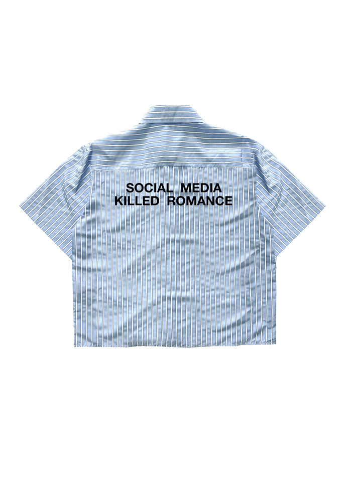 CAMICIA BUTNOT A RIGHE SOCIAL MEDIA