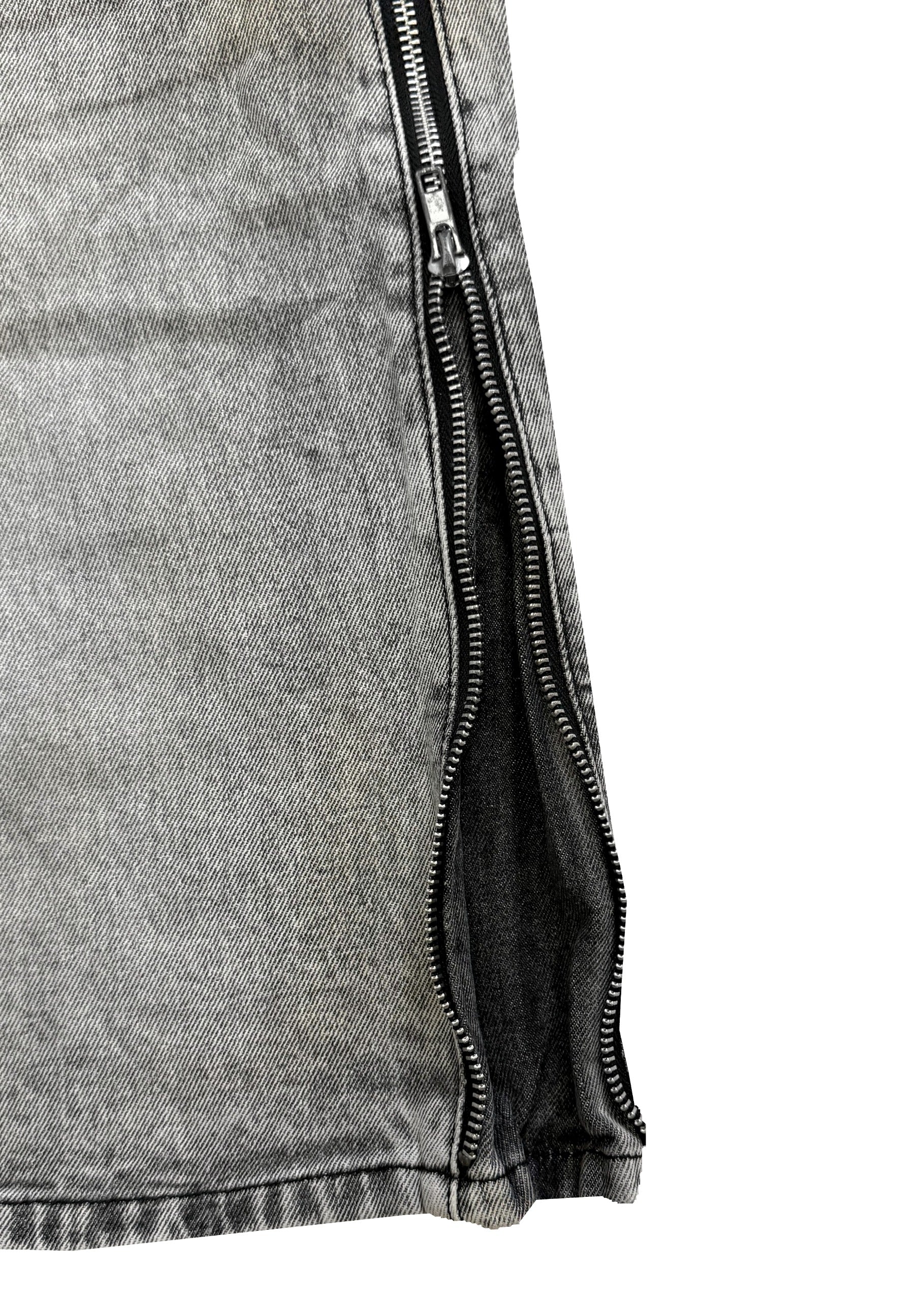 SHORTS DENIM BUTNOT ZIP