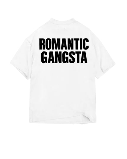 T-SHIRT BUTNOT ROMANTIC GANGSTA