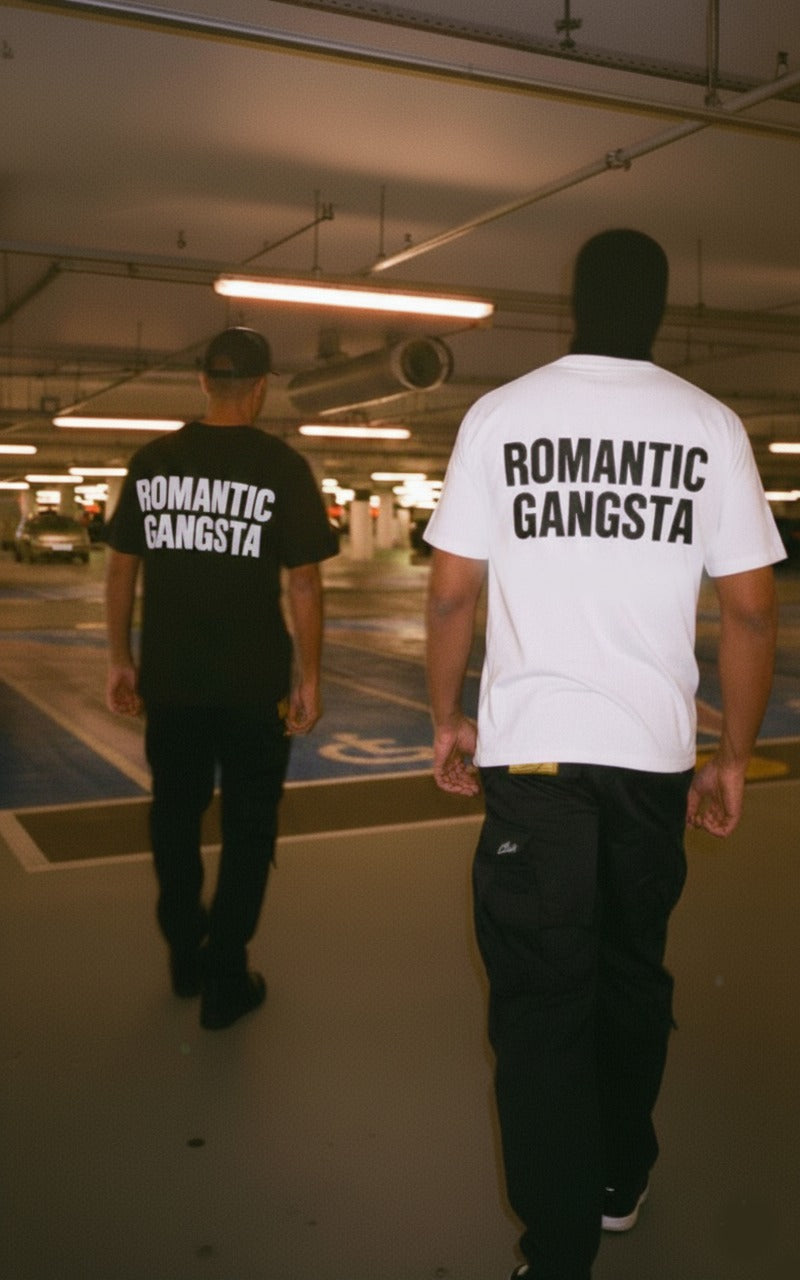 T-SHIRT BUTNOT ROMANTIC GANGSTA