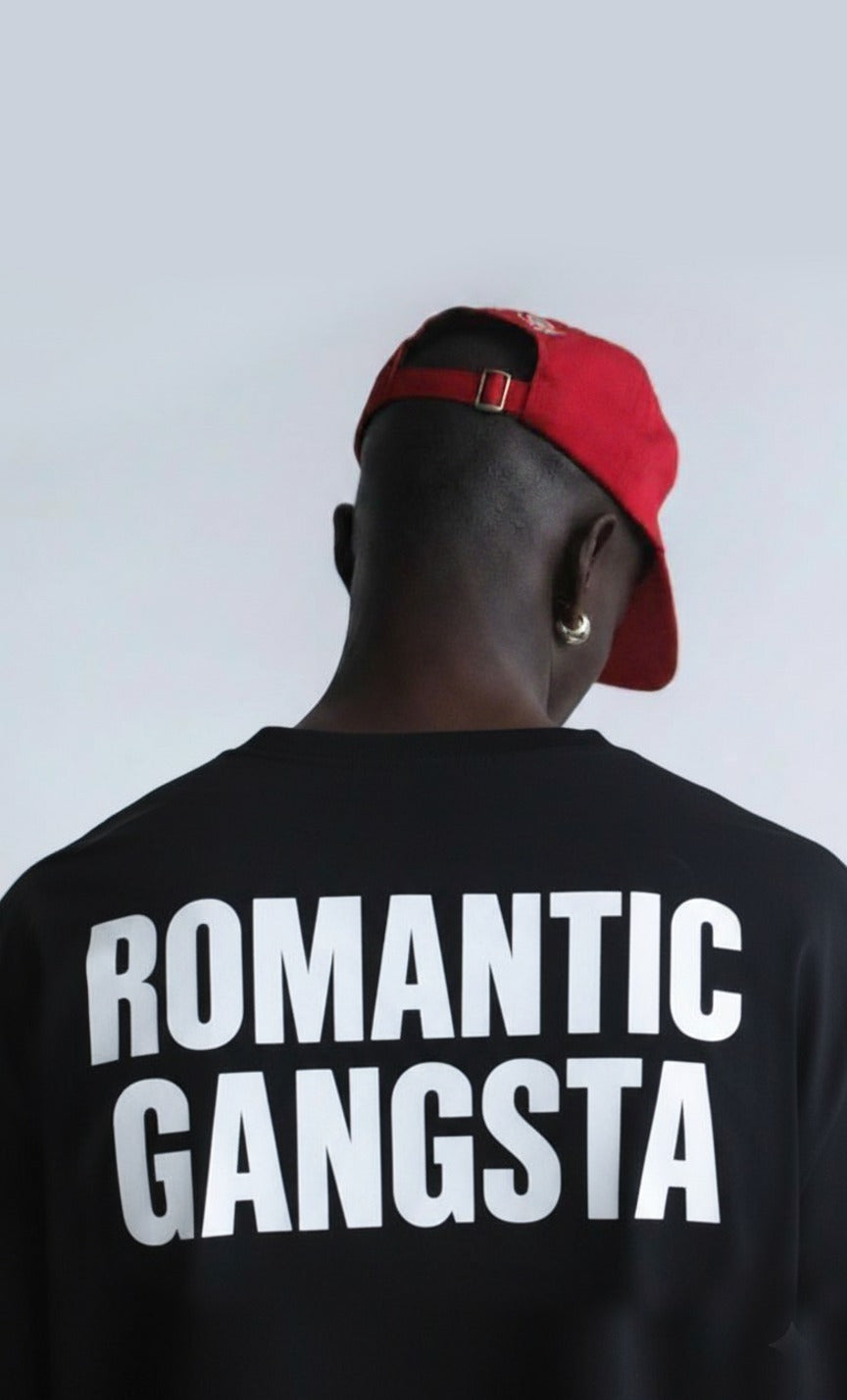 T-SHIRT BUTNOT ROMANTIC GANGSTA