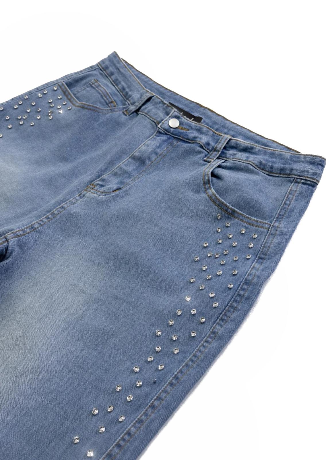 JEANS DENIM BUTNOT DIAMOND