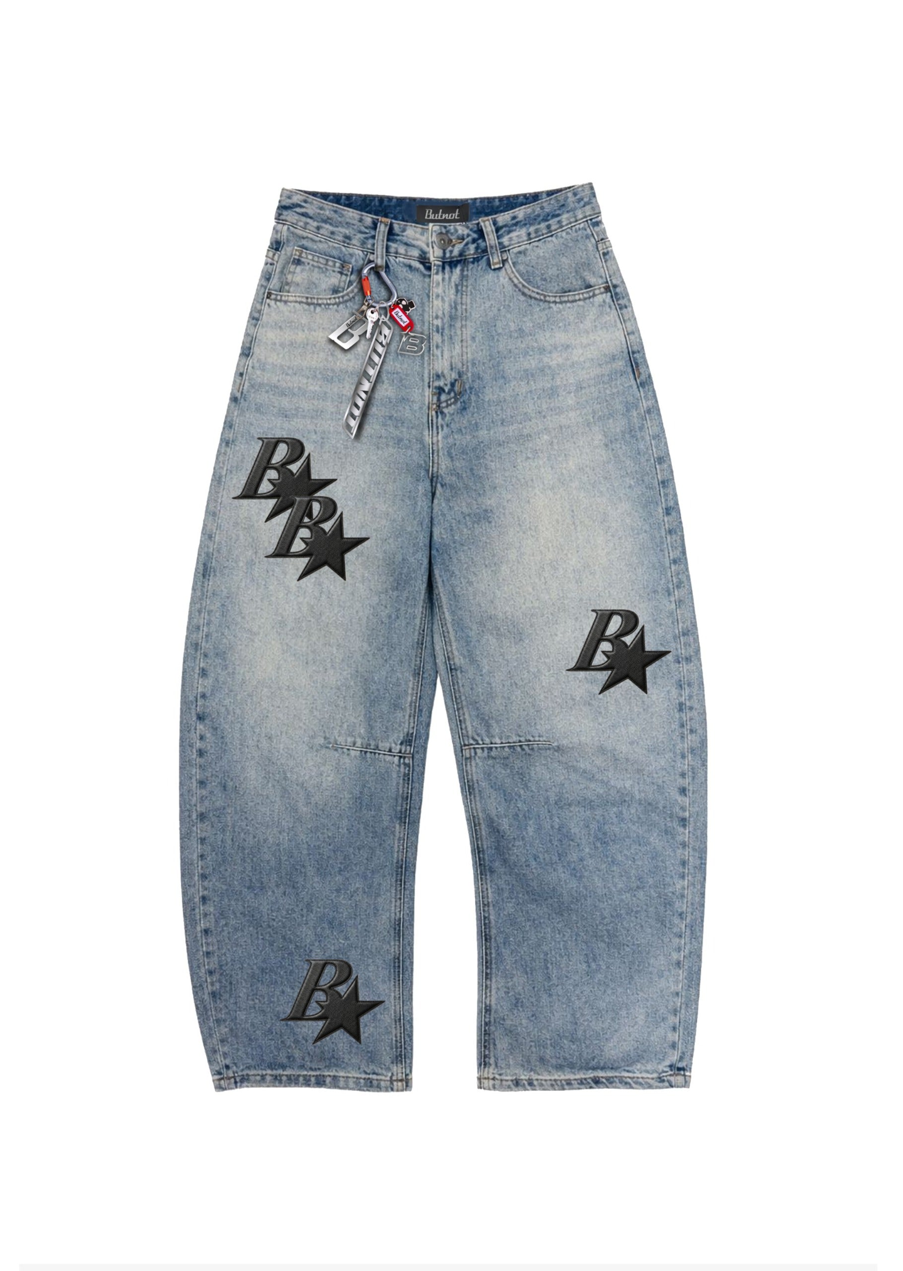 JEANS DENIM BUTNOT BAGGY CLEAR B-STAR