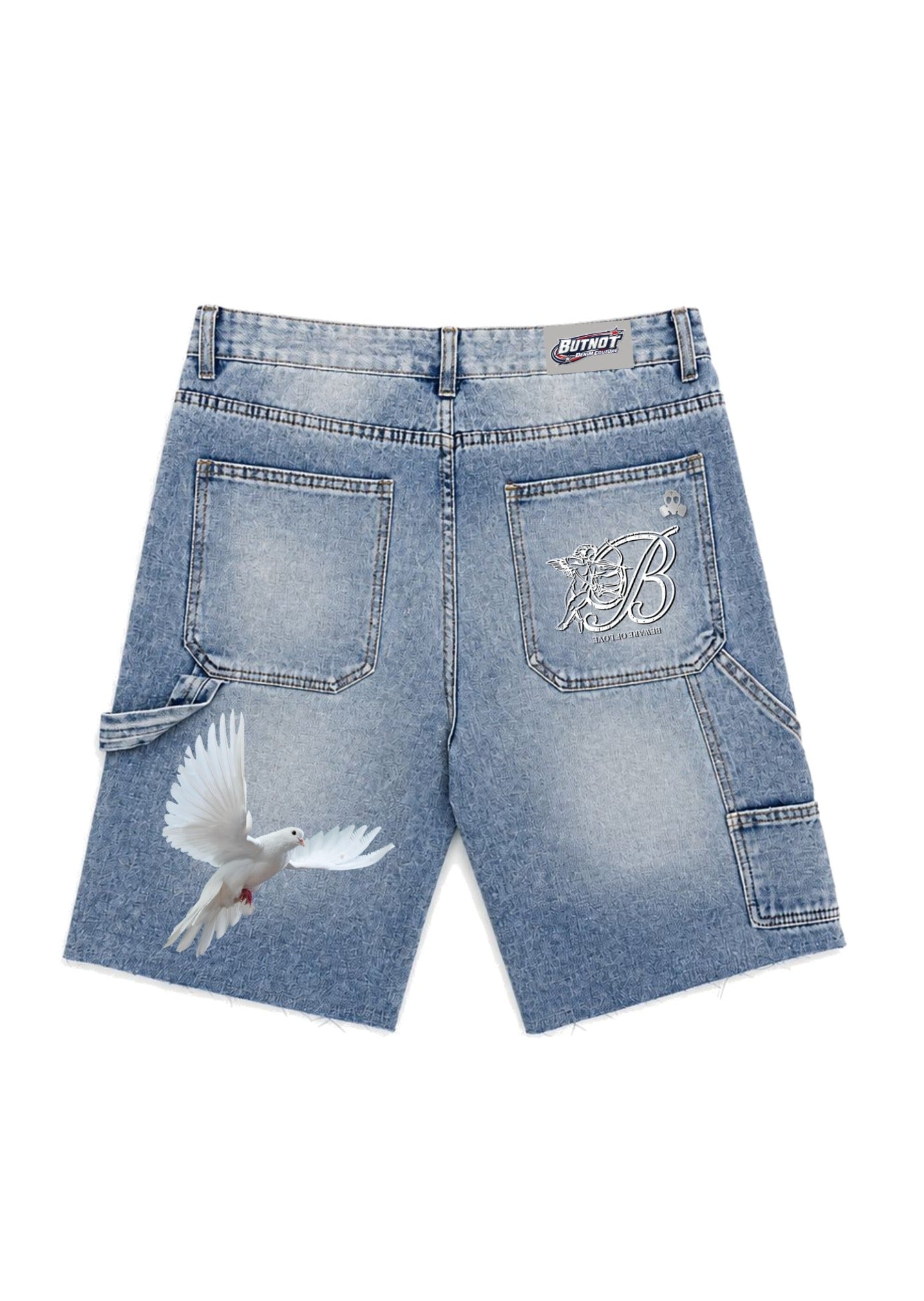 SHORTS DENIM COORDINATO BUTNOT SAINT 2.0