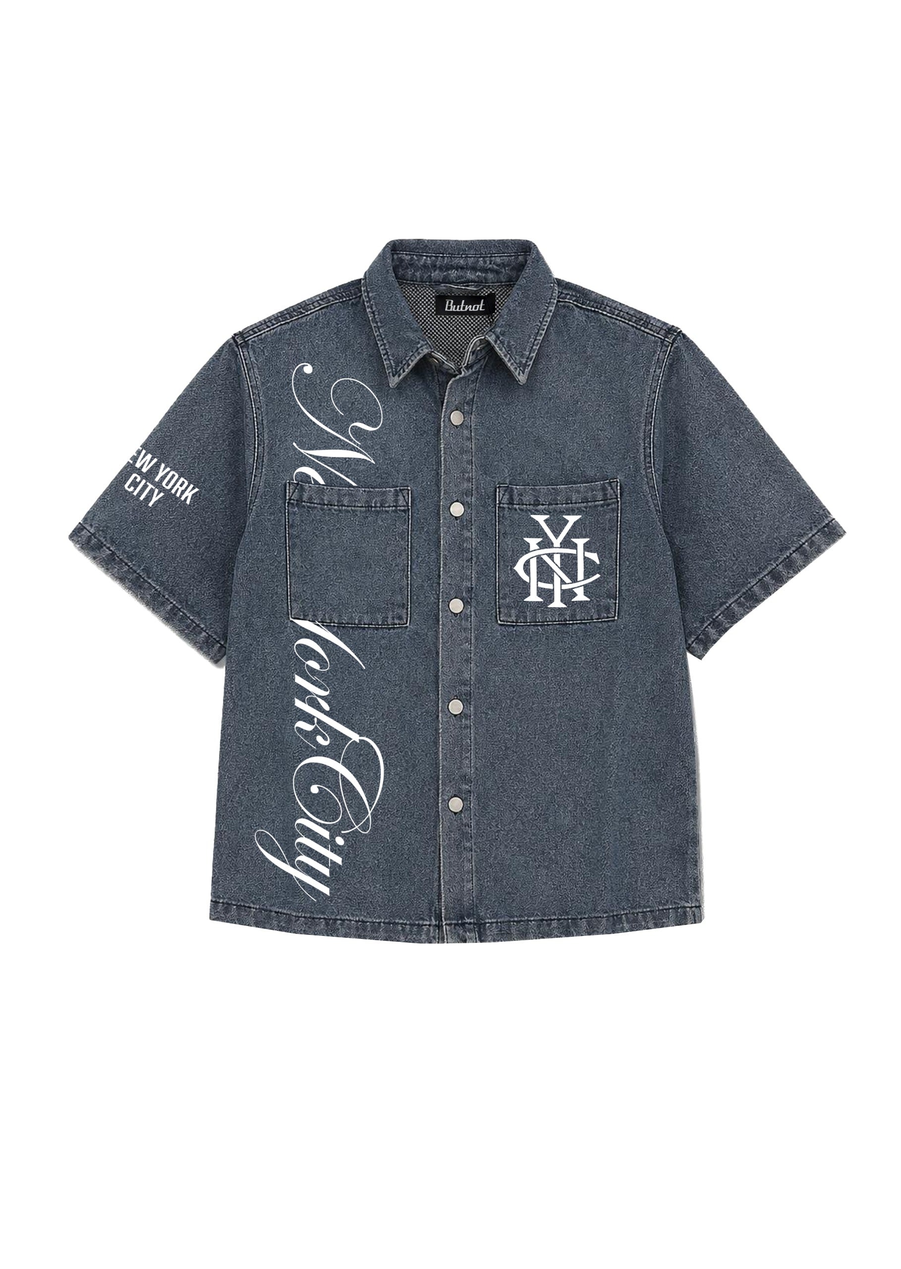 CAMICIA DENIM BUTNOT NYC