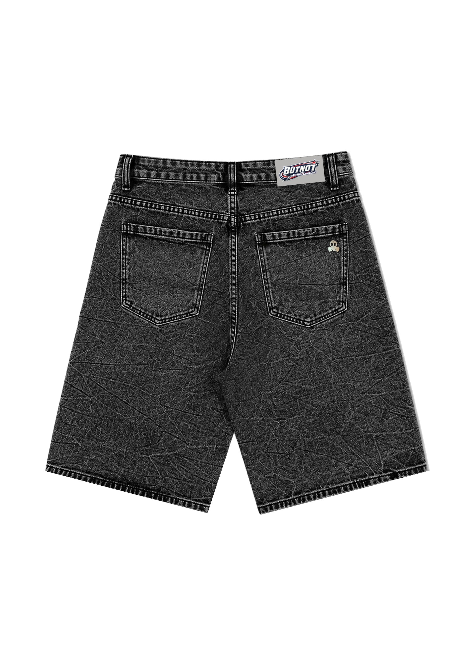 SHORTS DENIM GREY BUTNOT STREET COUTURE