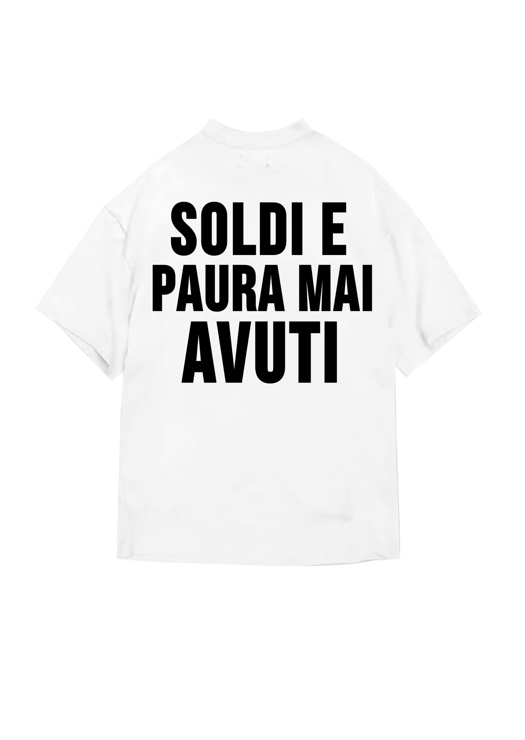 T-SHIRT BUTNOT SOLDI E PAURA