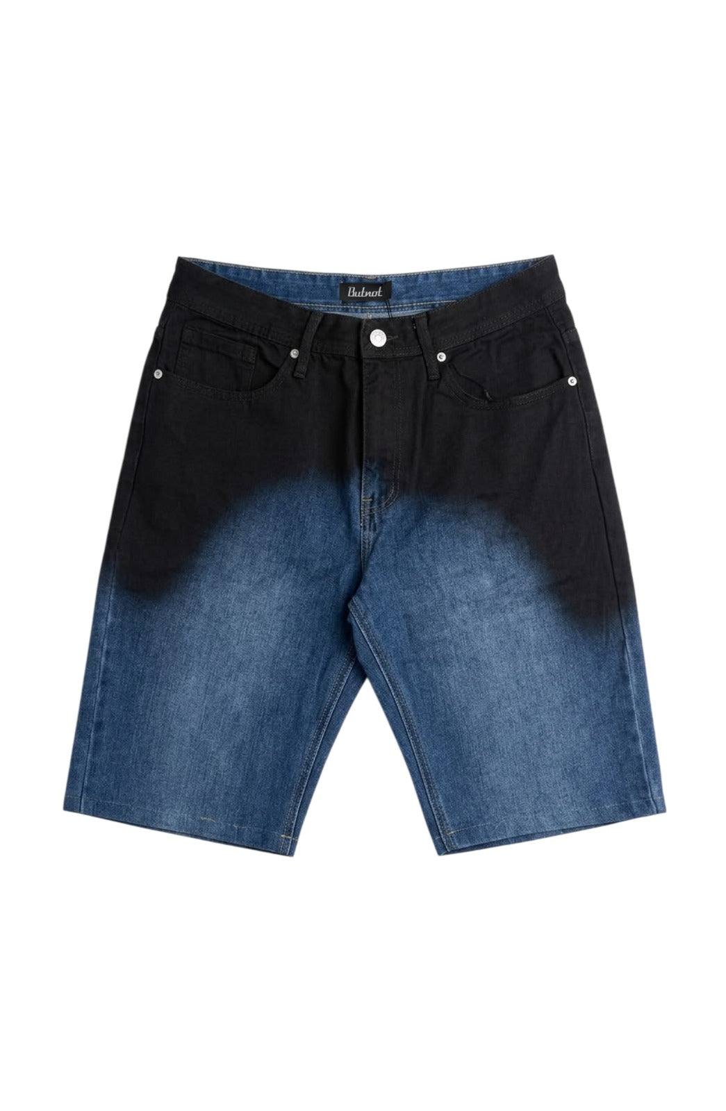 SHORTS DENIM BUTNOT BLACK & BLUE