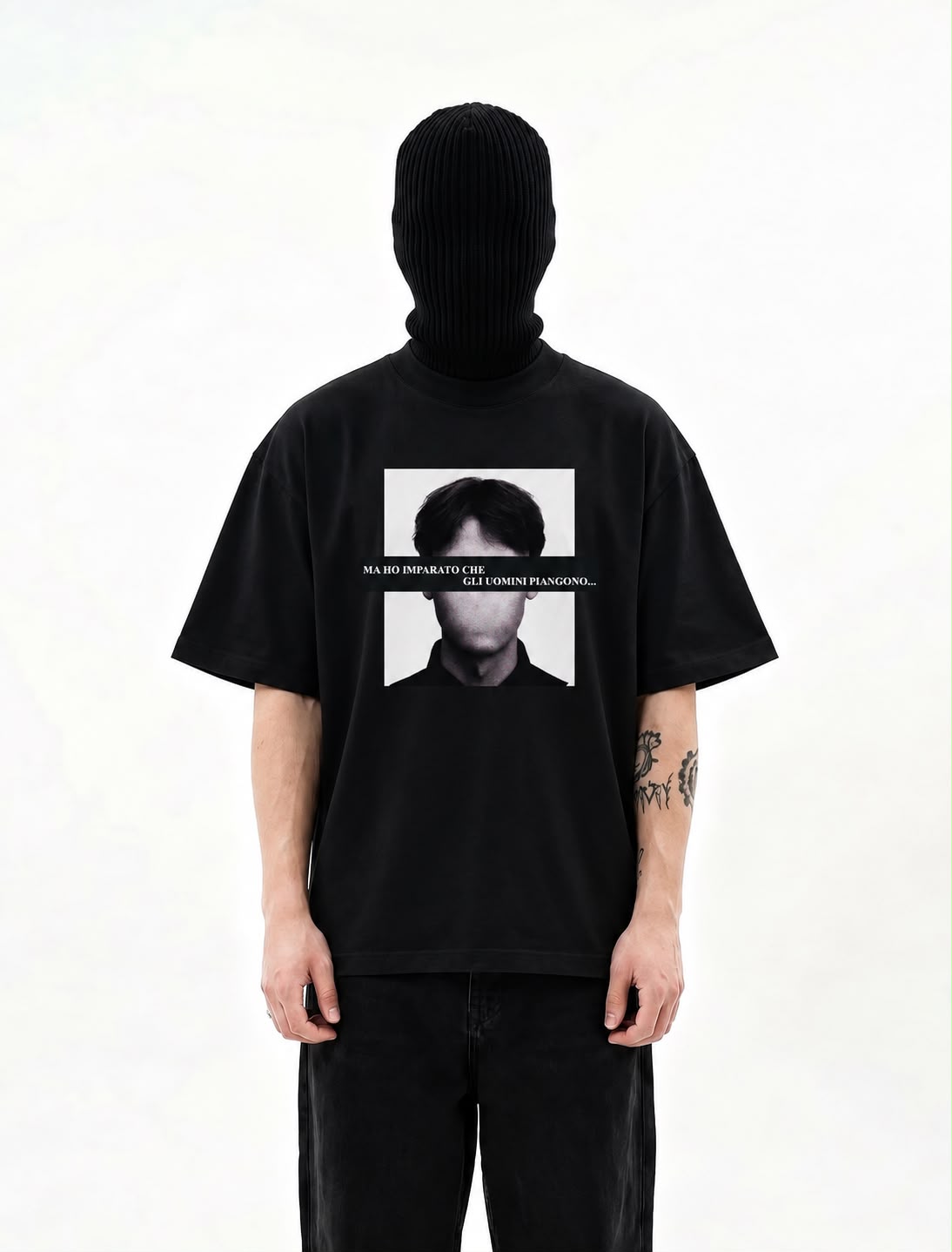 T-SHIRT BUTNOT MAN CRYING