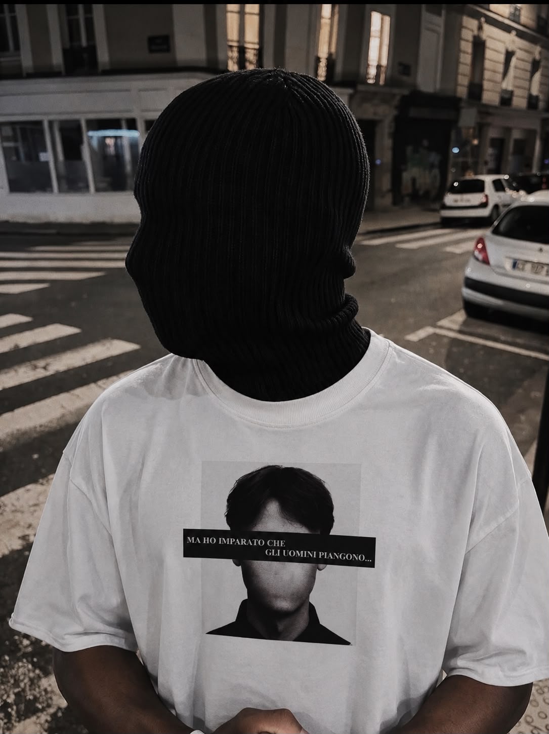 T-SHIRT BUTNOT MAN CRYING